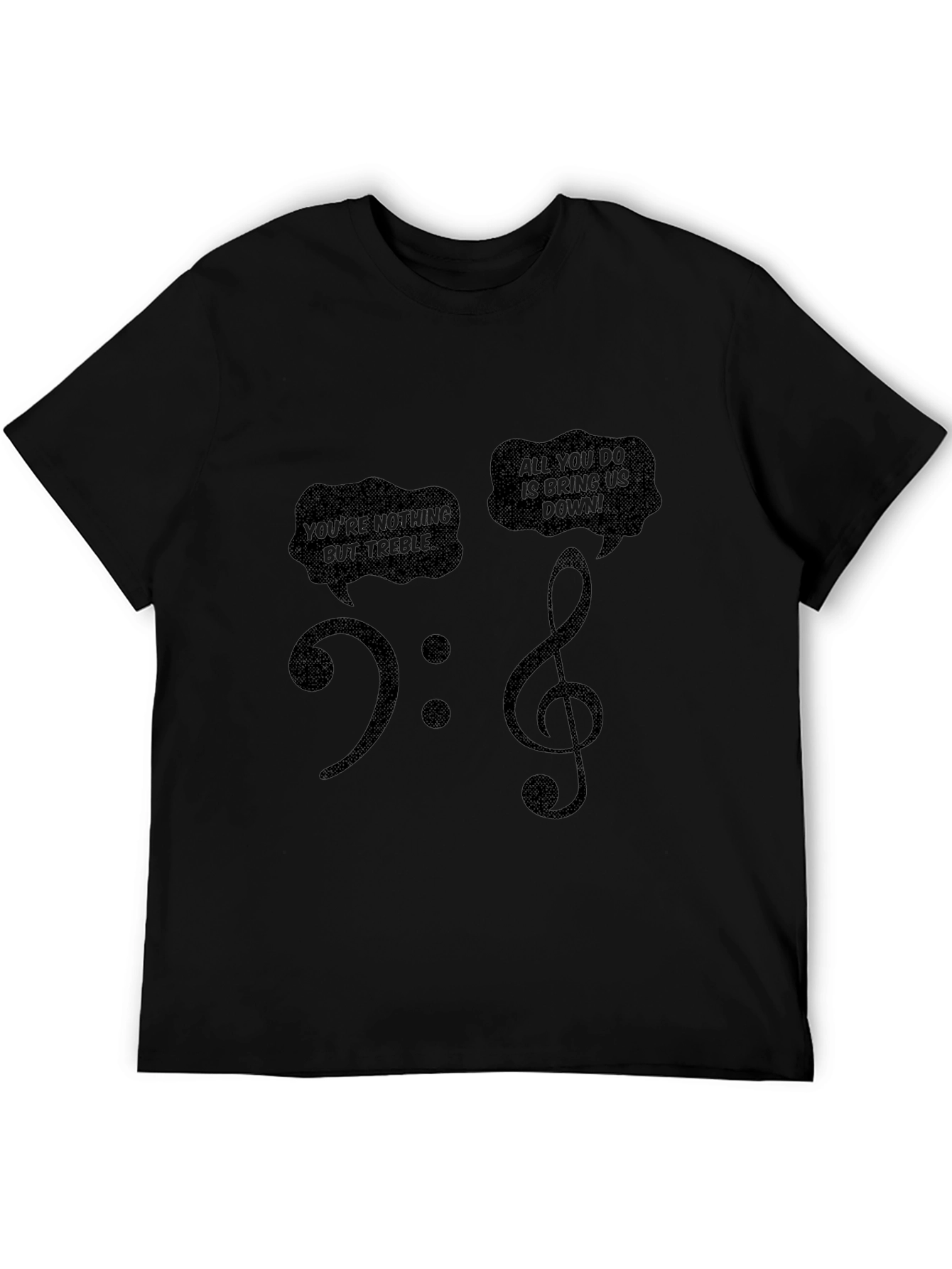 Music Pun T-Shirt - Treble Clef Funny Tee