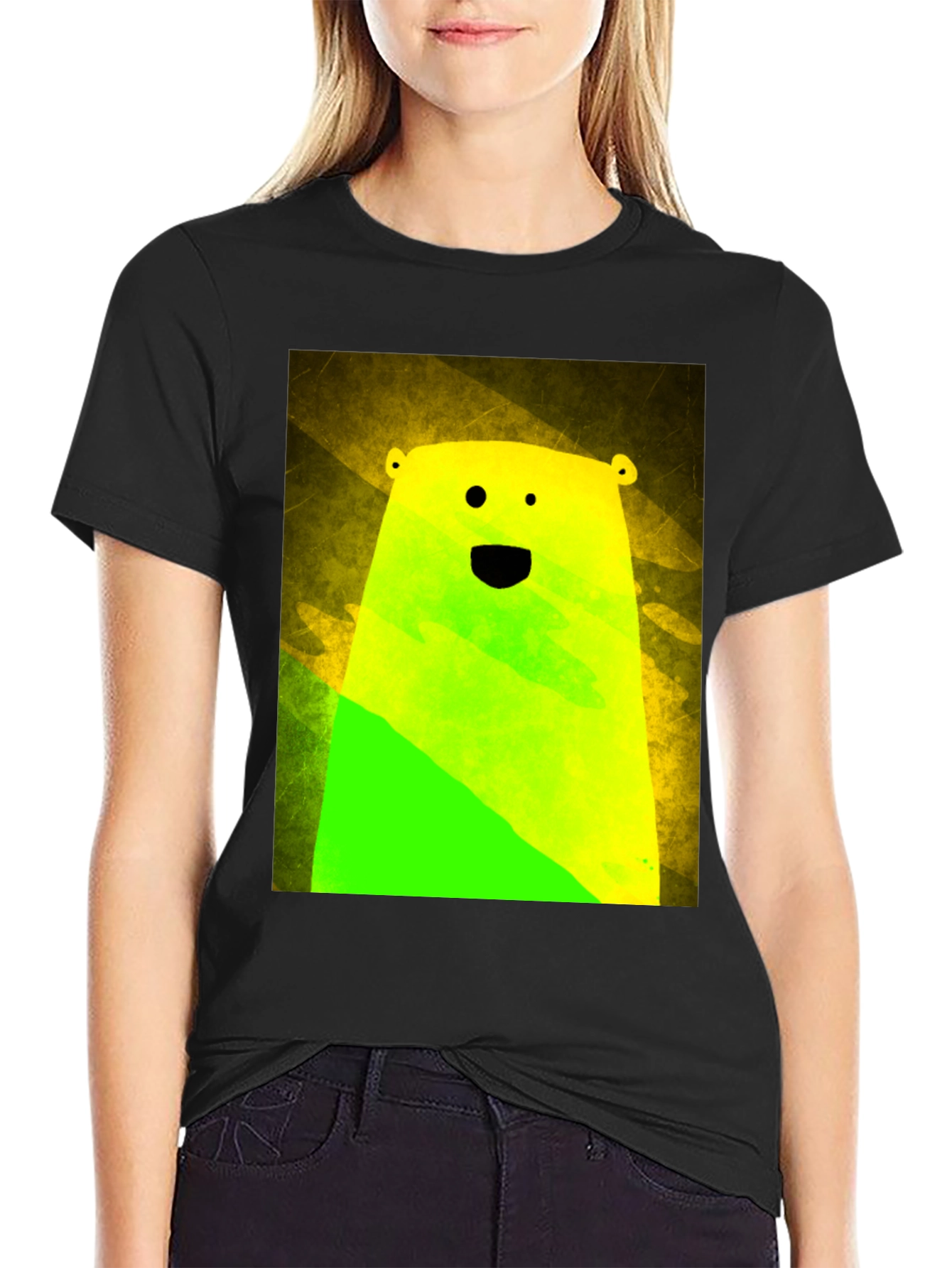 Vibrant Bear Graphic Tee - Unique Streetwear Style