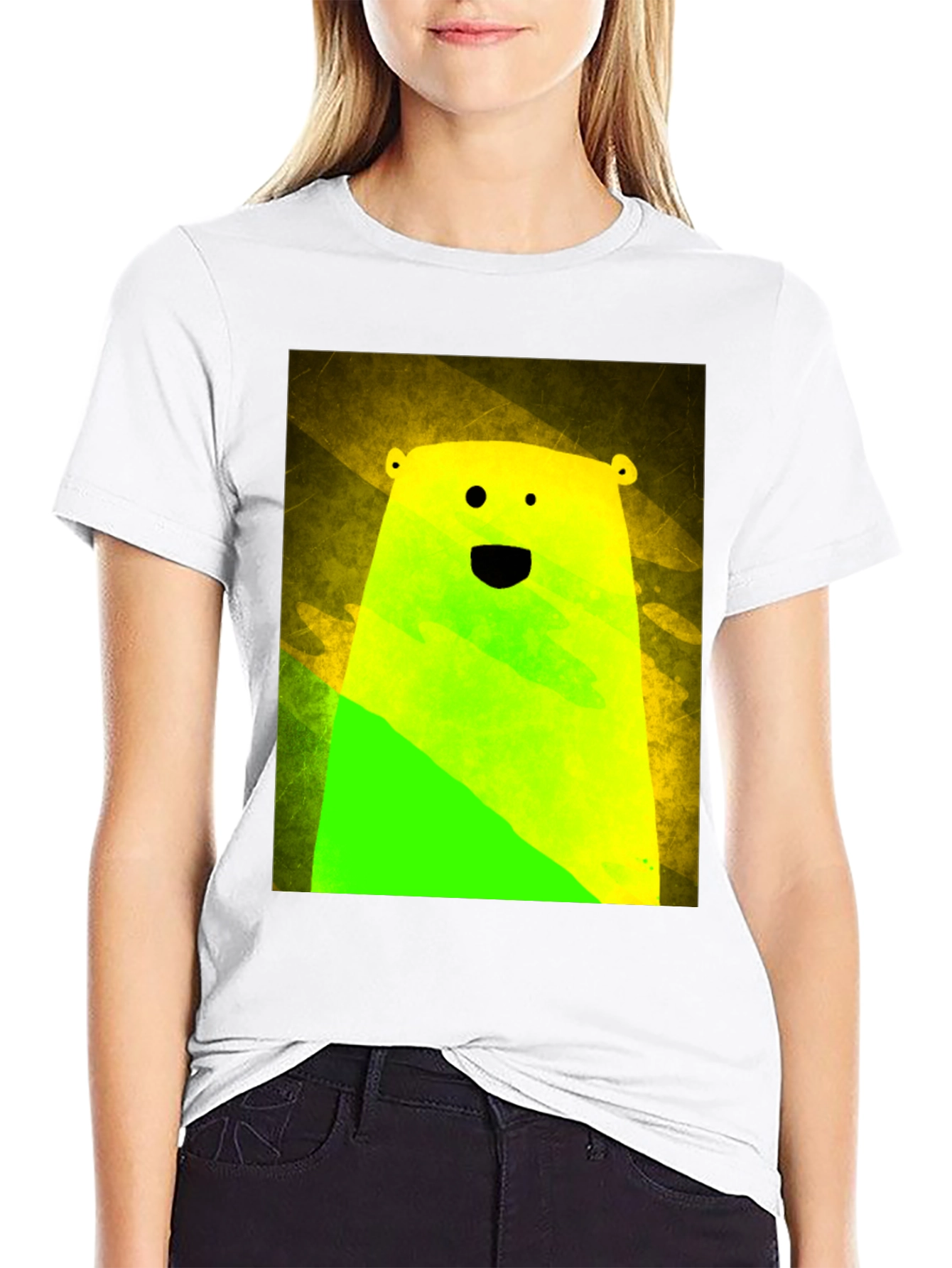 Vibrant Bear Graphic Tee - Unique Streetwear Style
