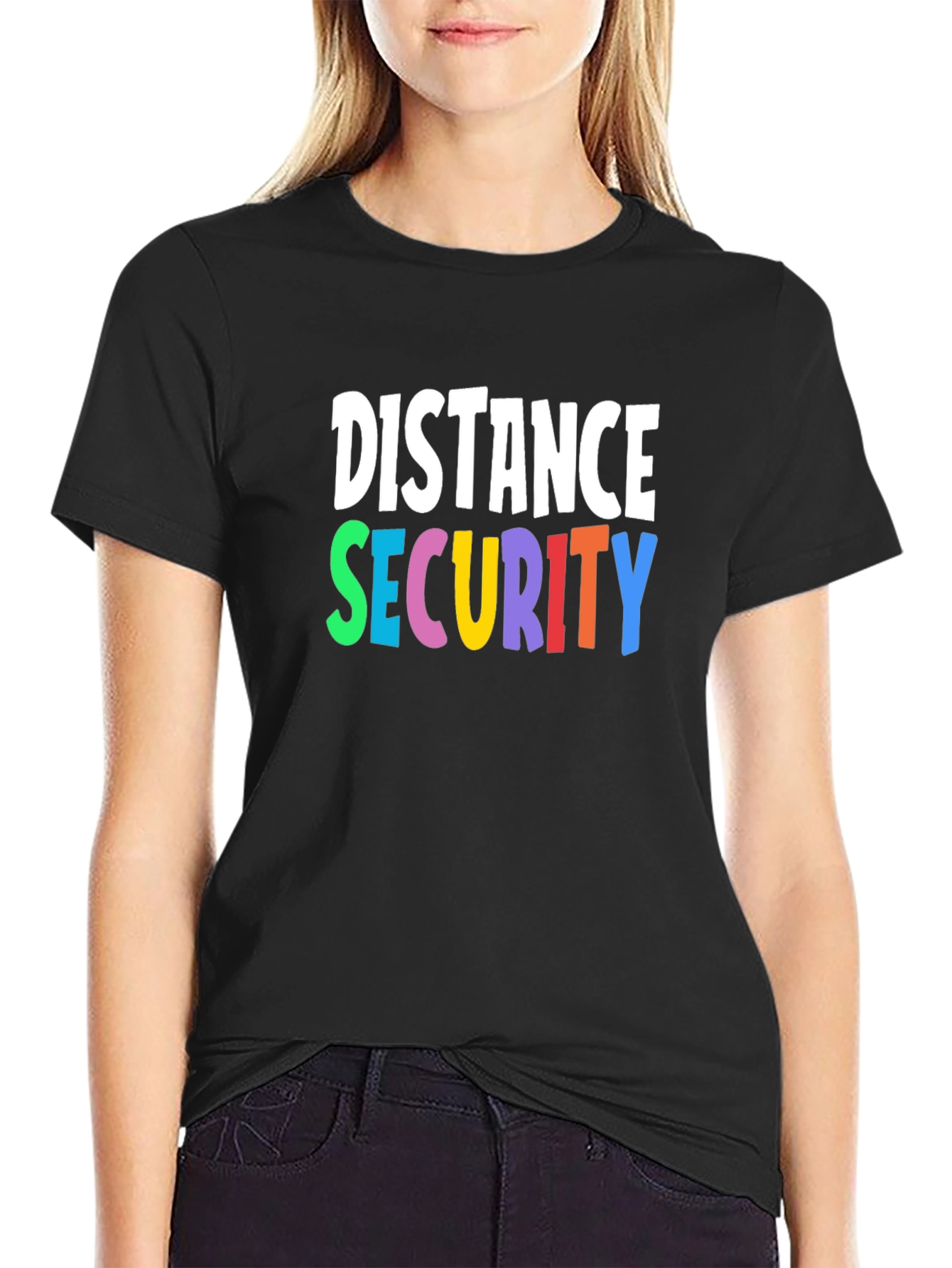 Distance Security Graphic T-Shirt