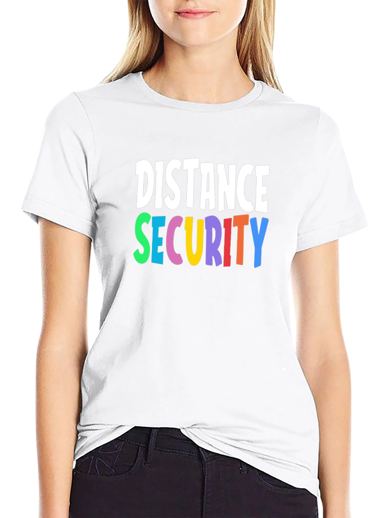 Distance Security Graphic T-Shirt
