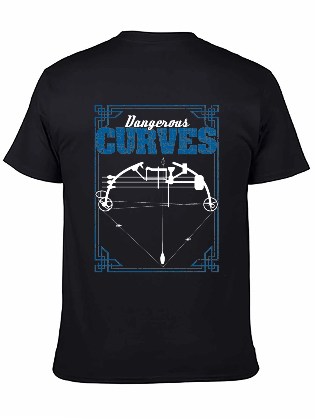 Dangerous Curves Archery T-Shirt - Black