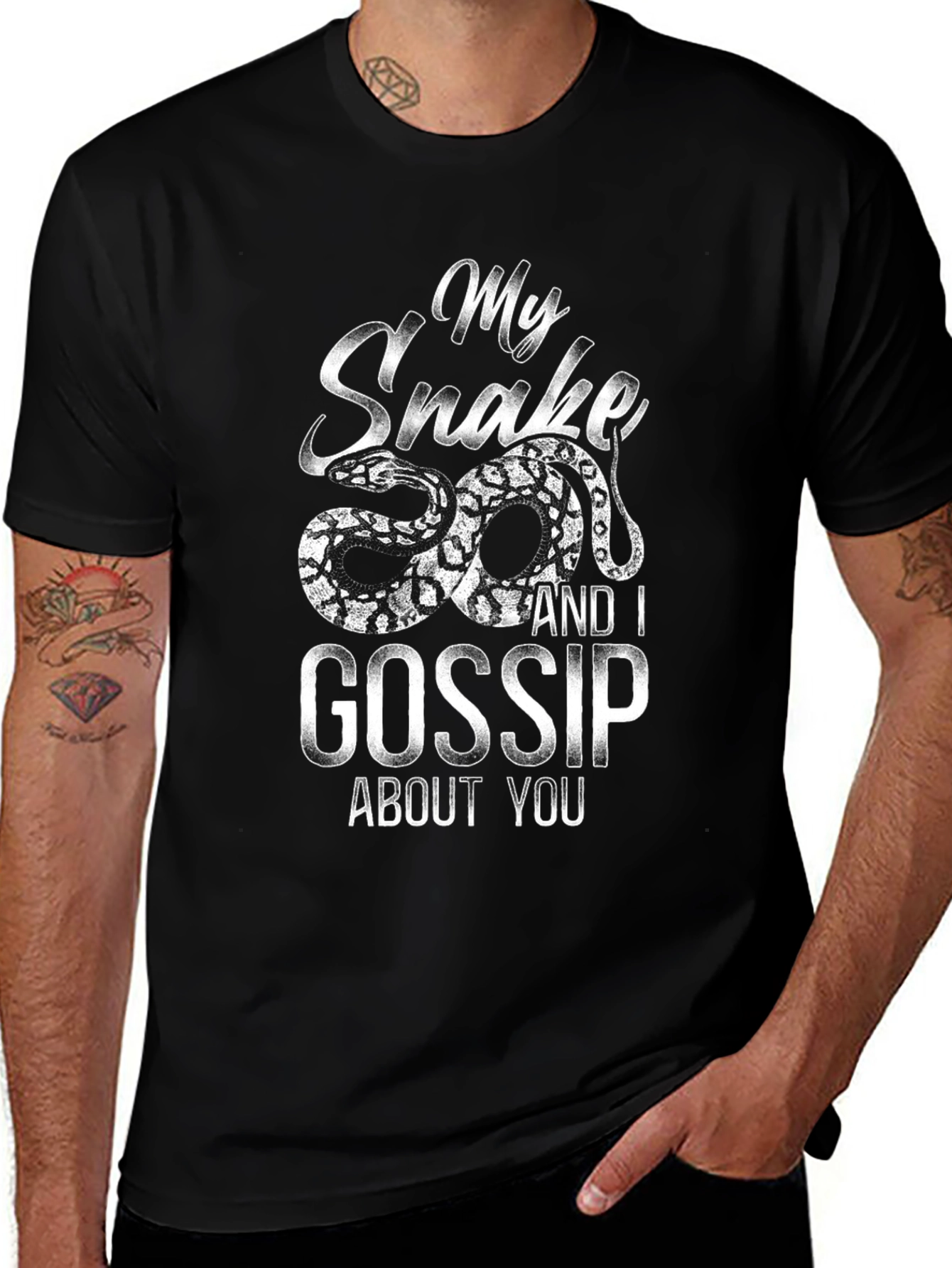 My Snake and I Gossip About You T-Shirt