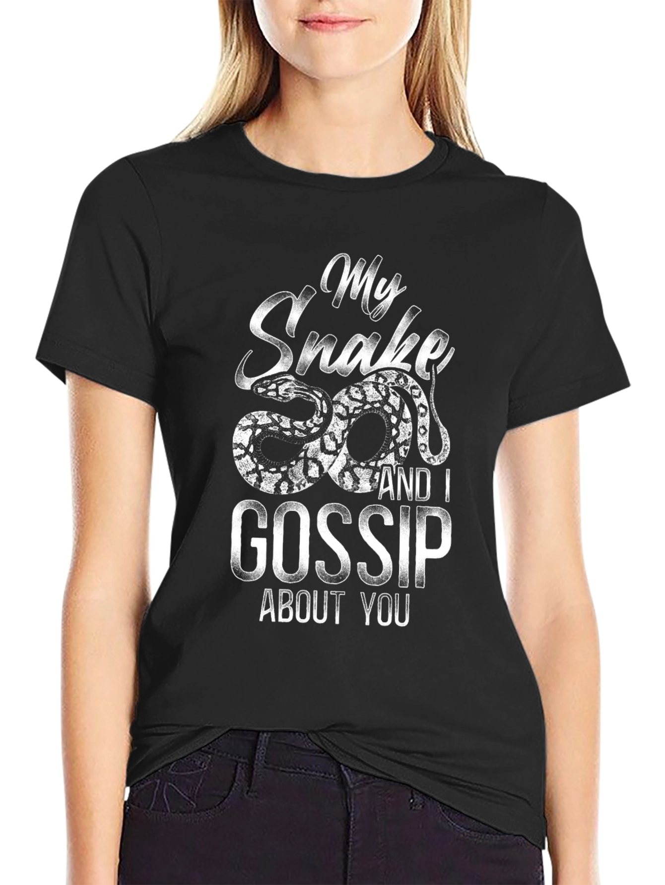 My Snake and I Gossip About You T-Shirt
