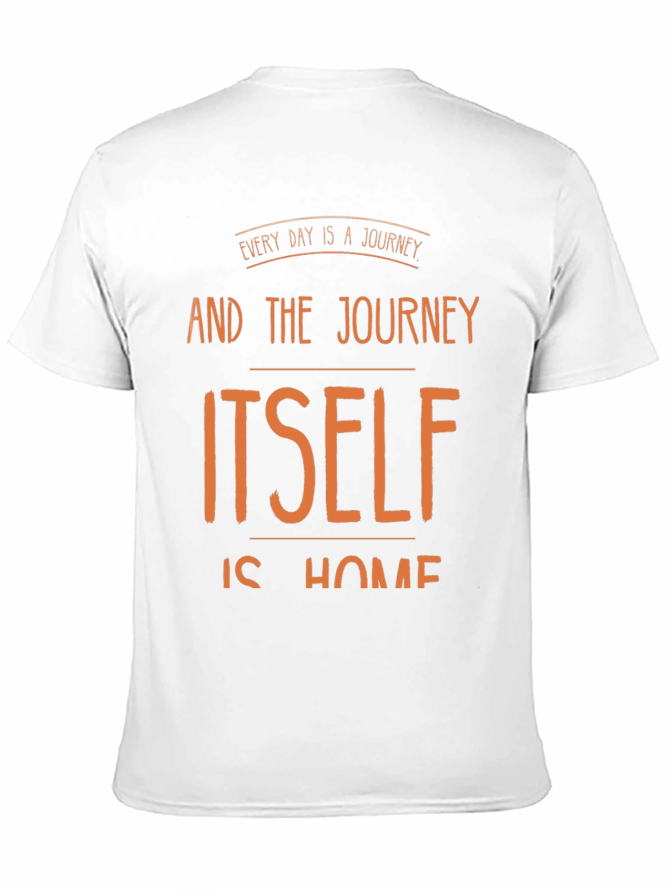 Journey Is Home Graphic Tee - Soft Cotton Blend
