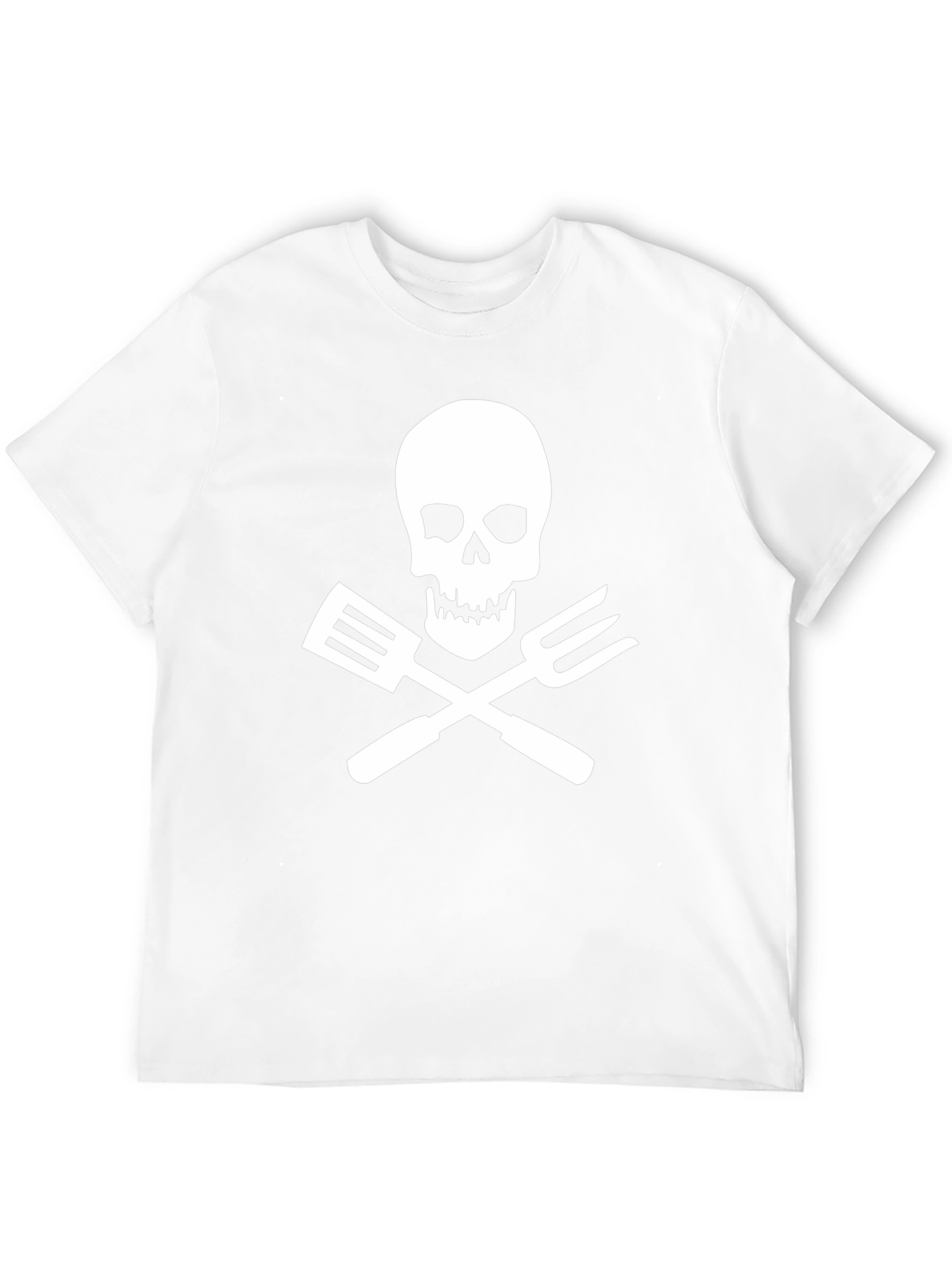 BBQ Skull & Spatula T-Shirt - Grill Master Tee