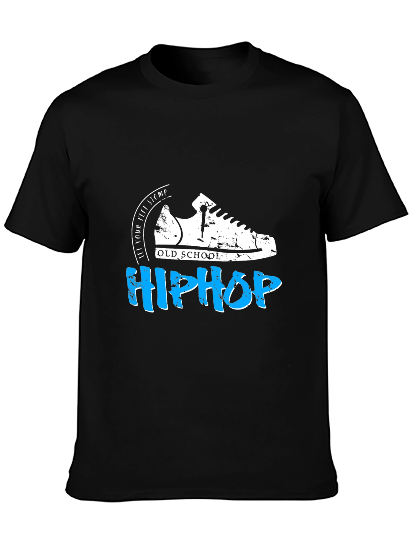 Old School Hip Hop Graphic Tee - Retro Style