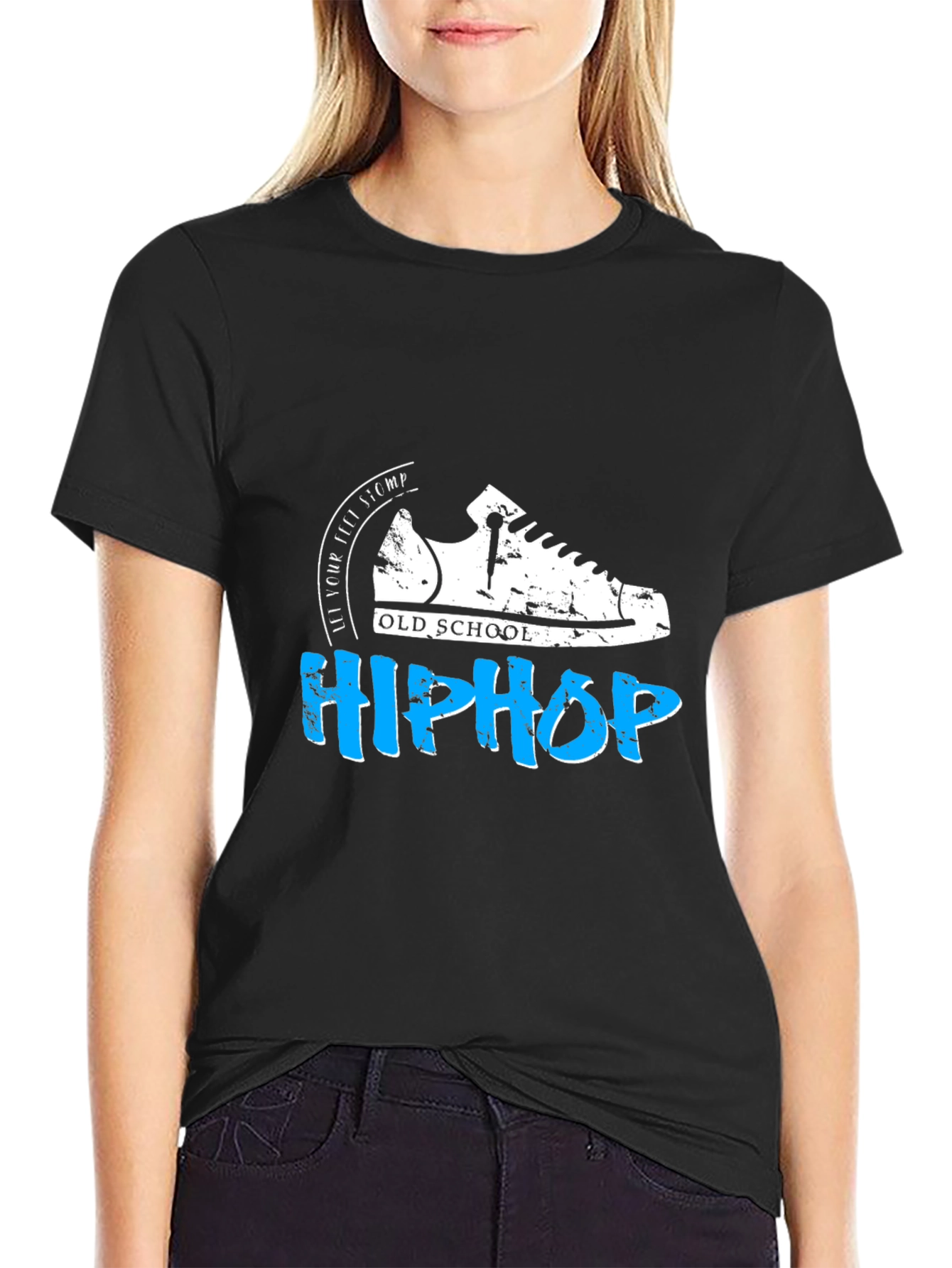 Old School Hip Hop Graphic Tee - Retro Style
