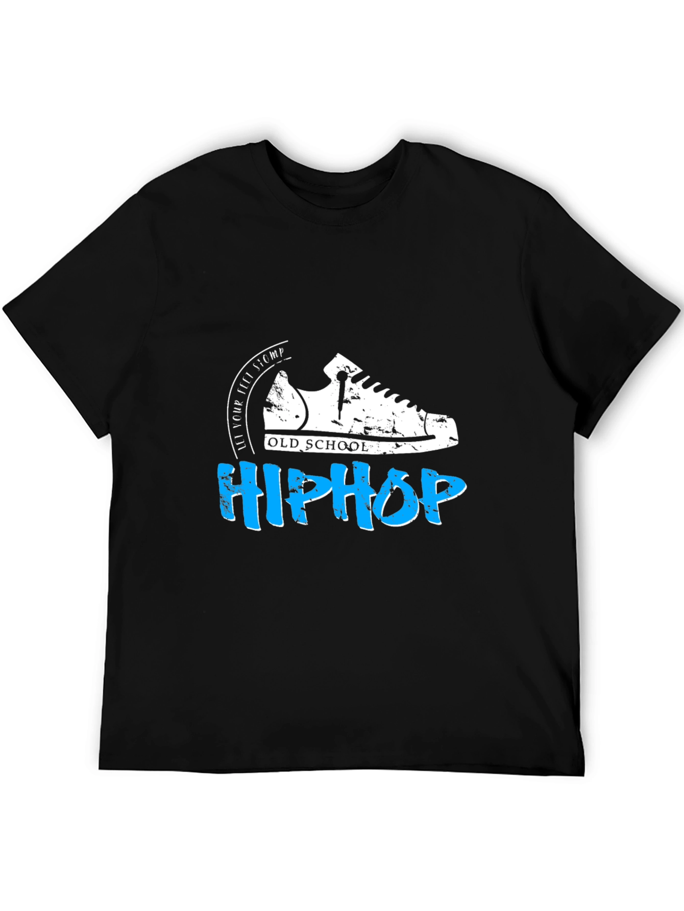 Old School Hip Hop Graphic Tee - Retro Style