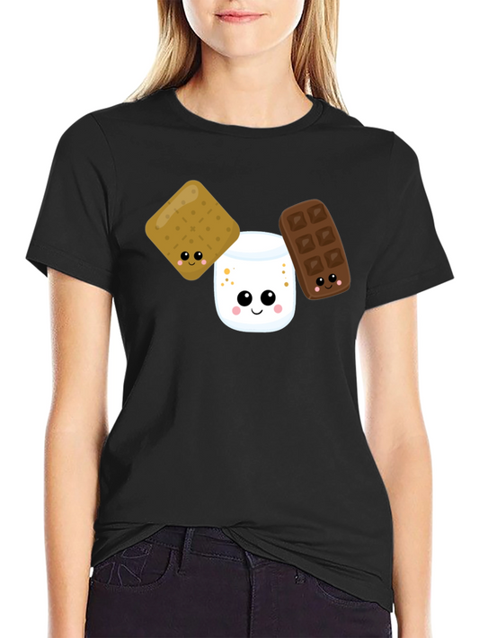 Smores Squad Black T-Shirt