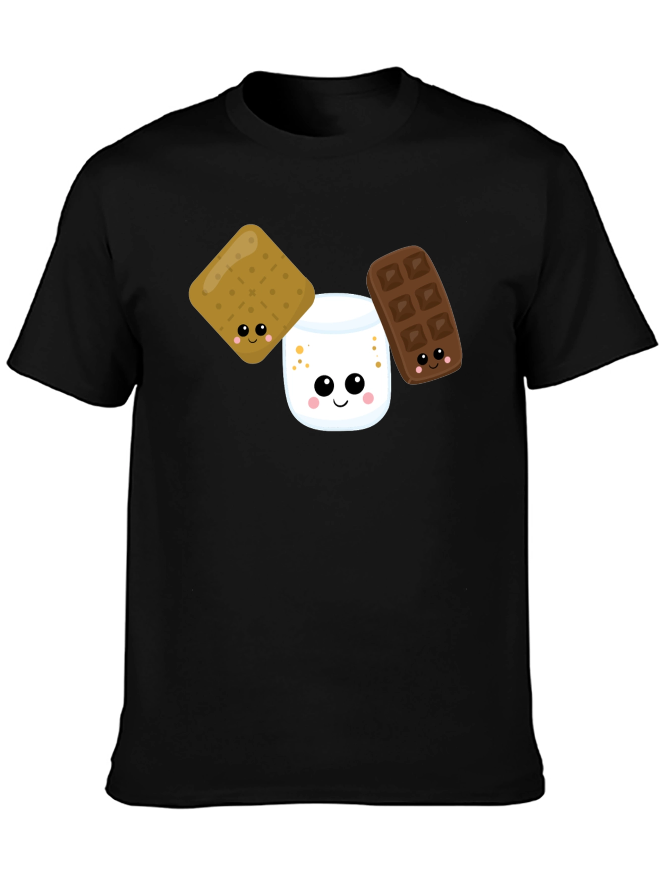 Smores Squad Black T-Shirt