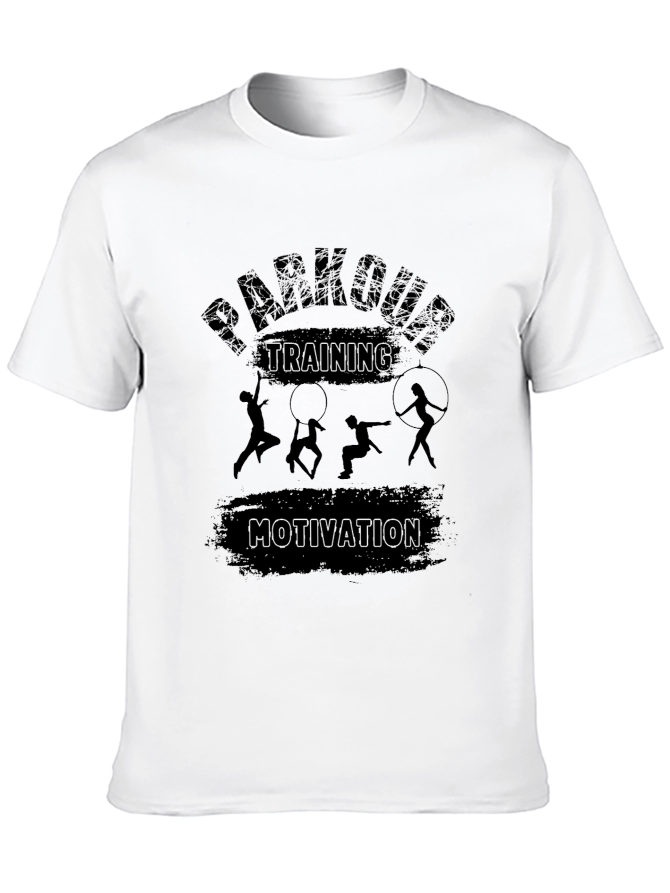 Parkour Training Motivation Graphic Tee