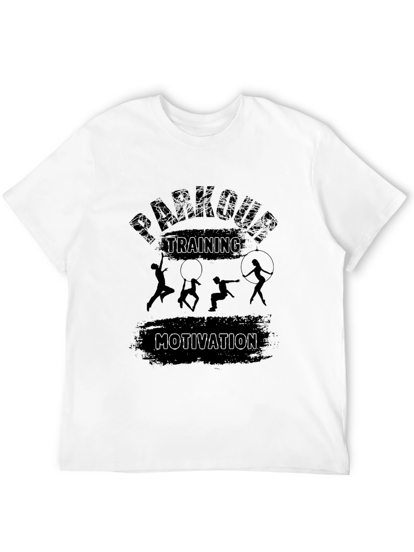 Parkour Training Motivation Graphic Tee