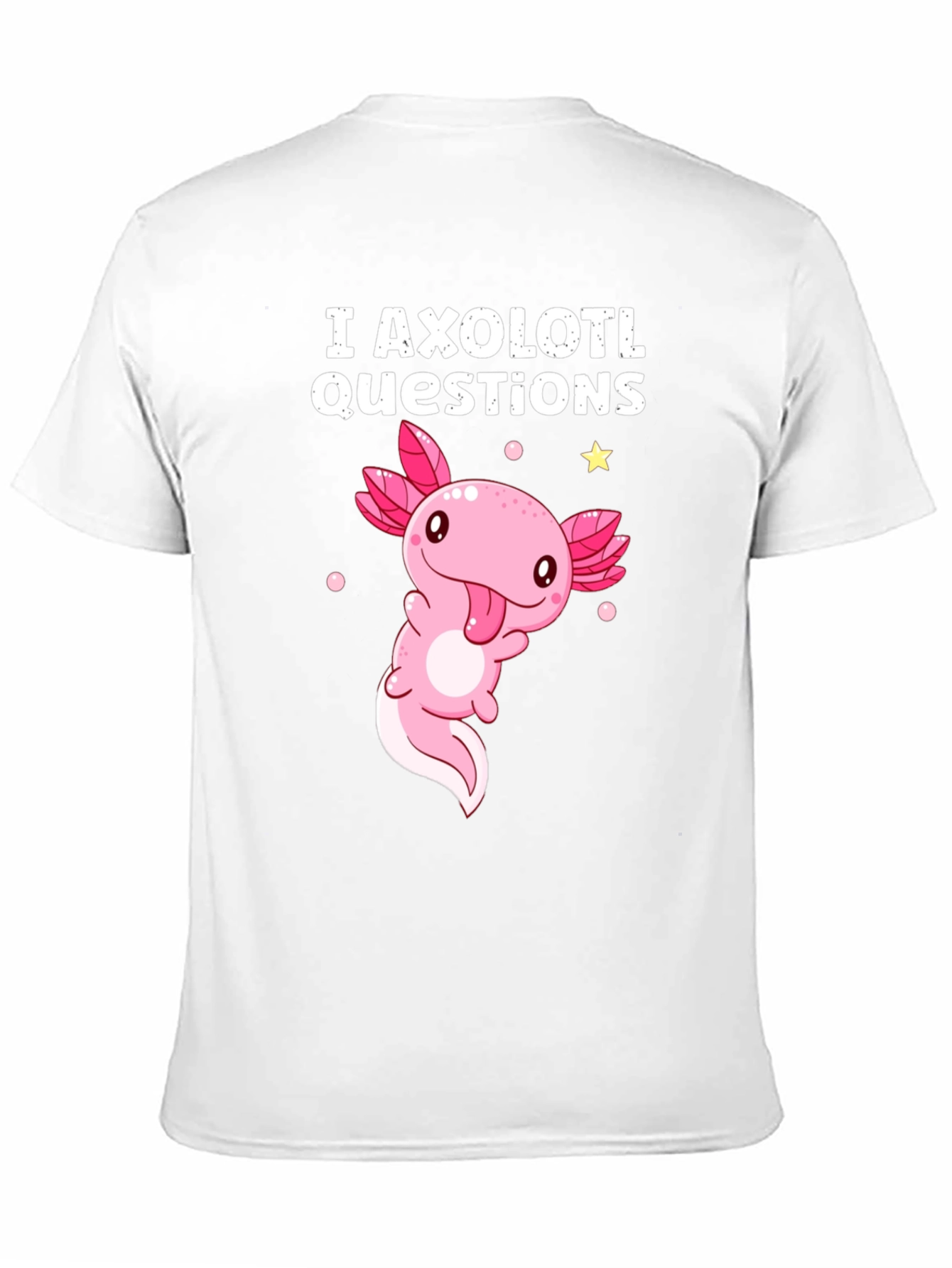 I Axolotl Questions Funny T-Shirt