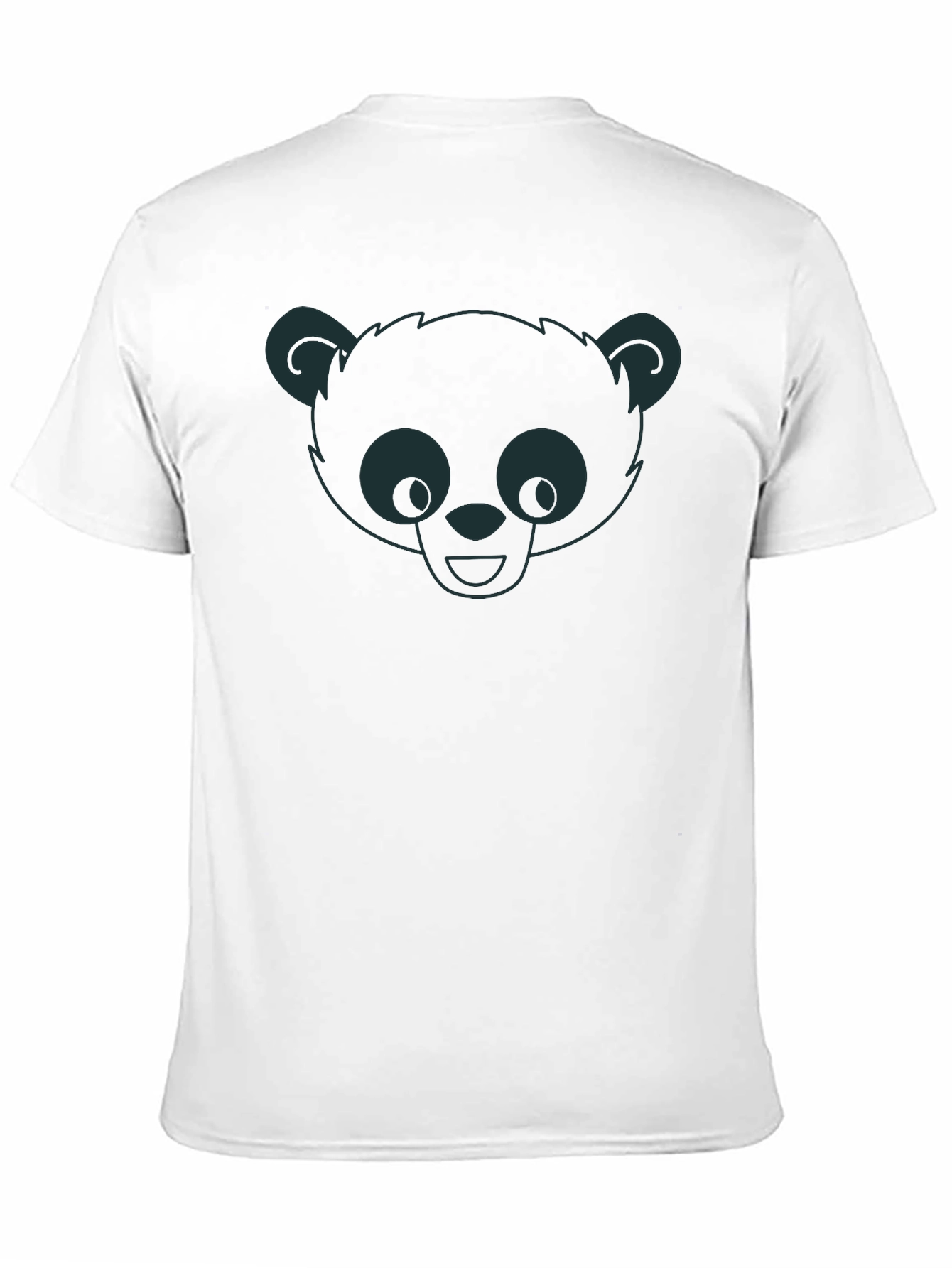 Bear Graphic Mens Black T-Shirt