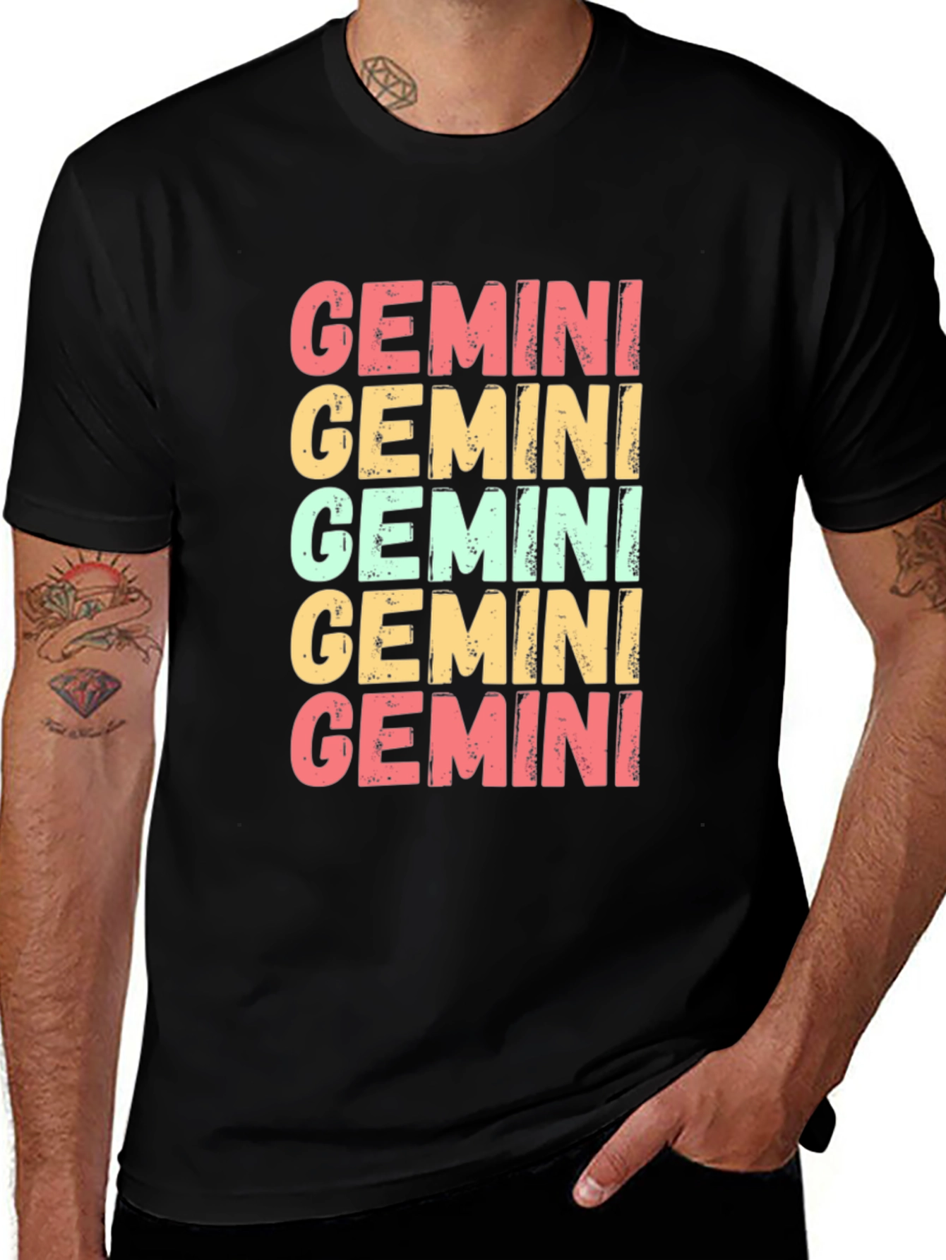 Gemini Zodiac Sign T-Shirt
