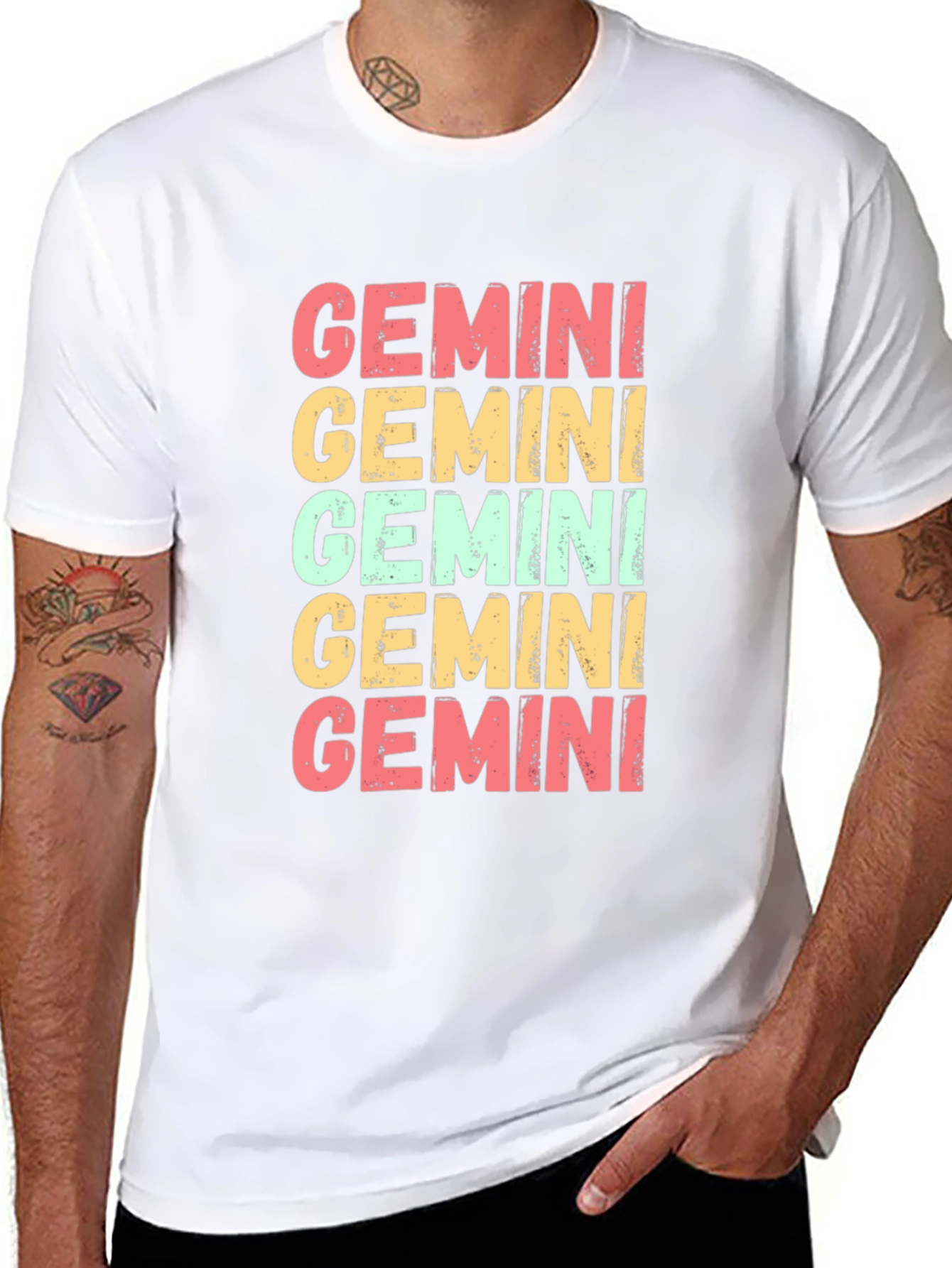 Gemini Zodiac Sign T-Shirt