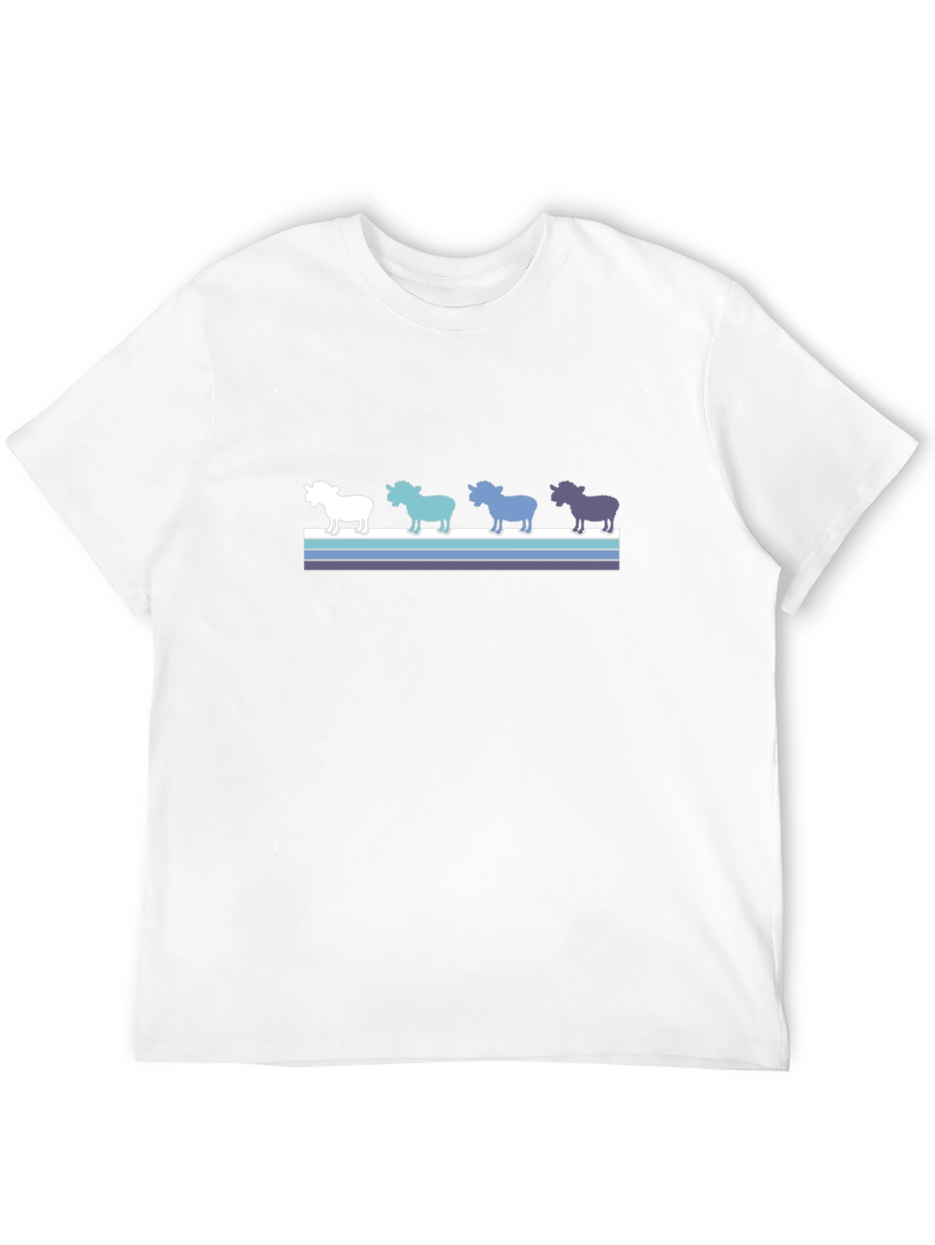 Retro Rhinos Black T-Shirt