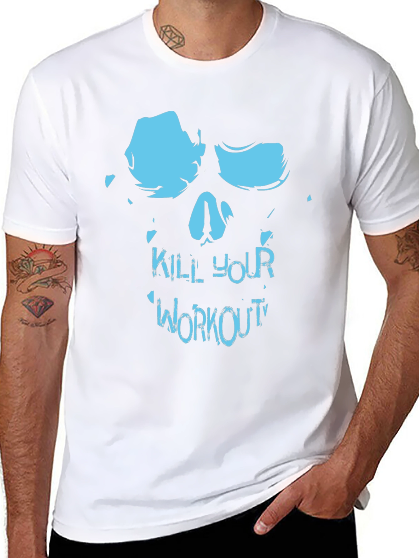 Kill Your Workout Skull T-Shirt