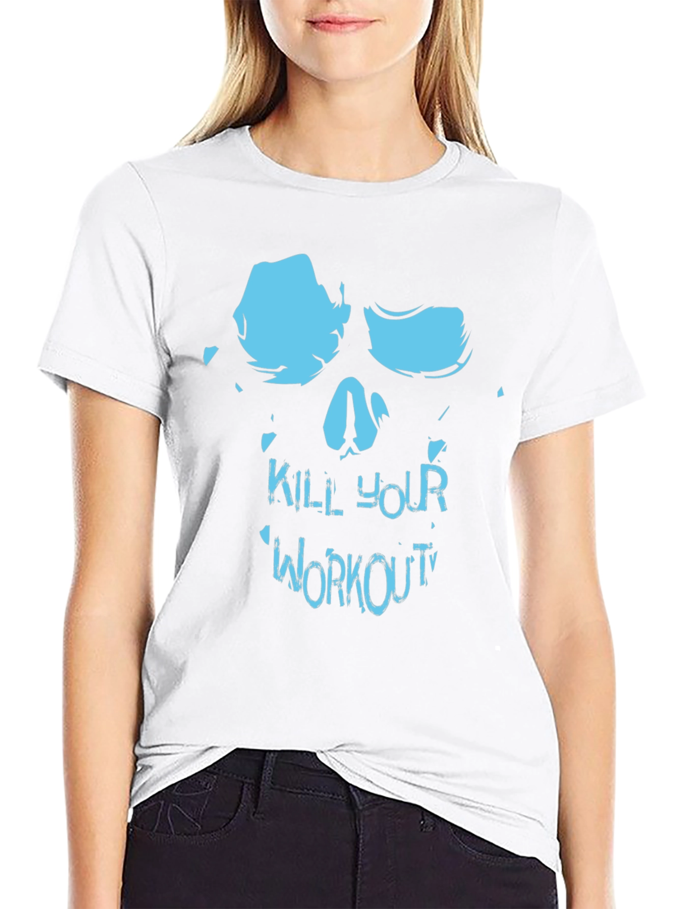 Kill Your Workout Skull T-Shirt