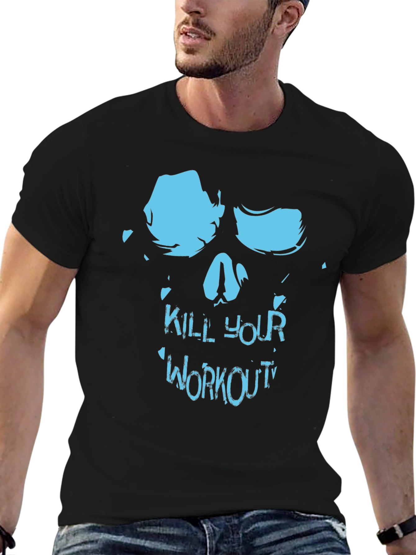 Kill Your Workout Skull T-Shirt