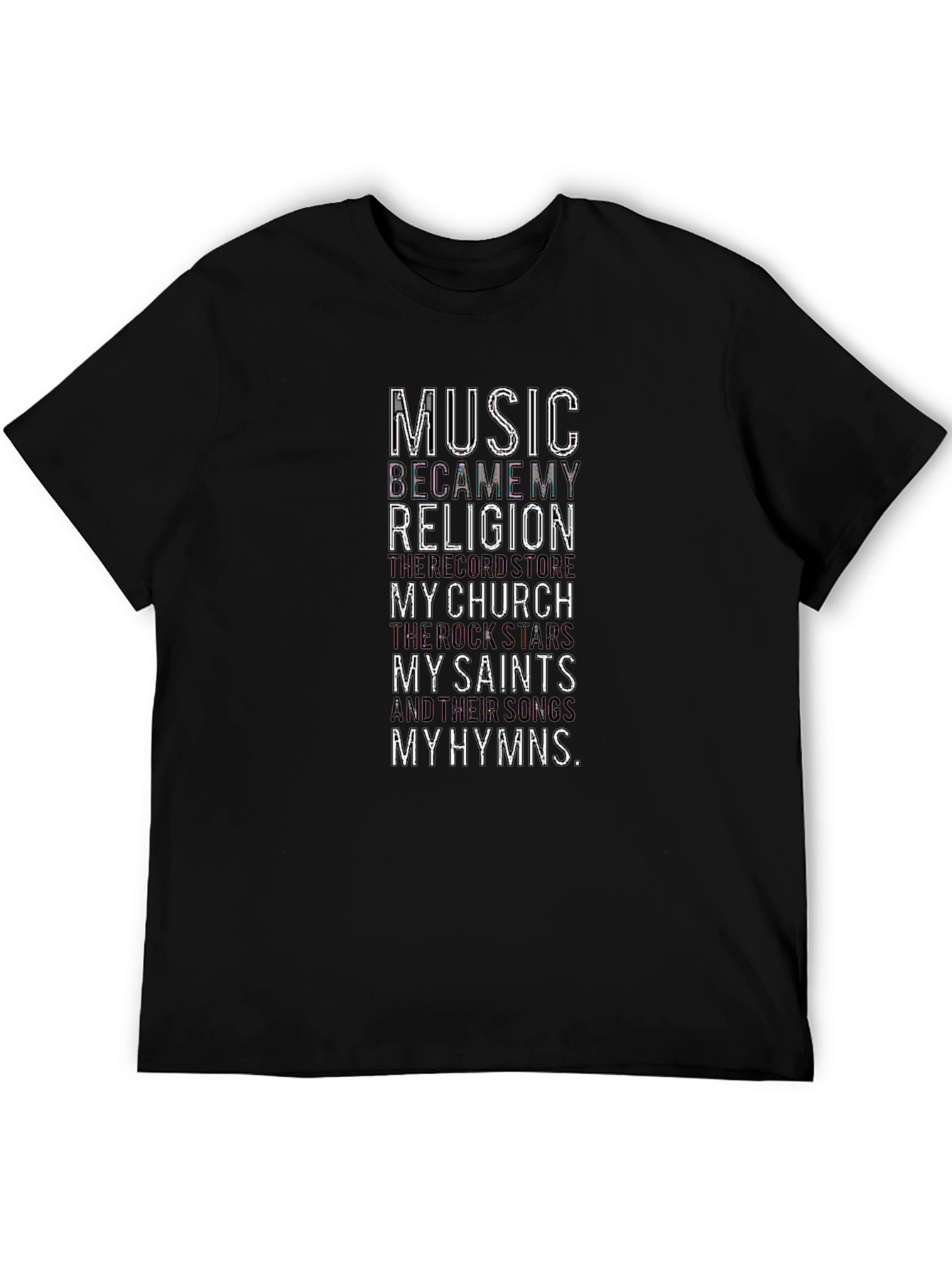 Music is My Religion T-Shirt - Stylish Graphic Tee