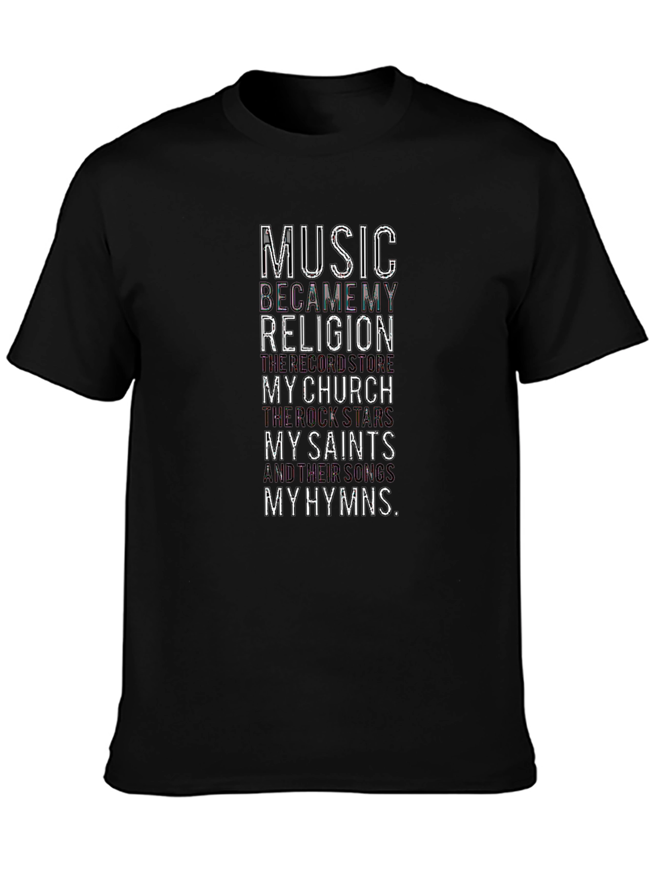 Music is My Religion T-Shirt - Stylish Graphic Tee
