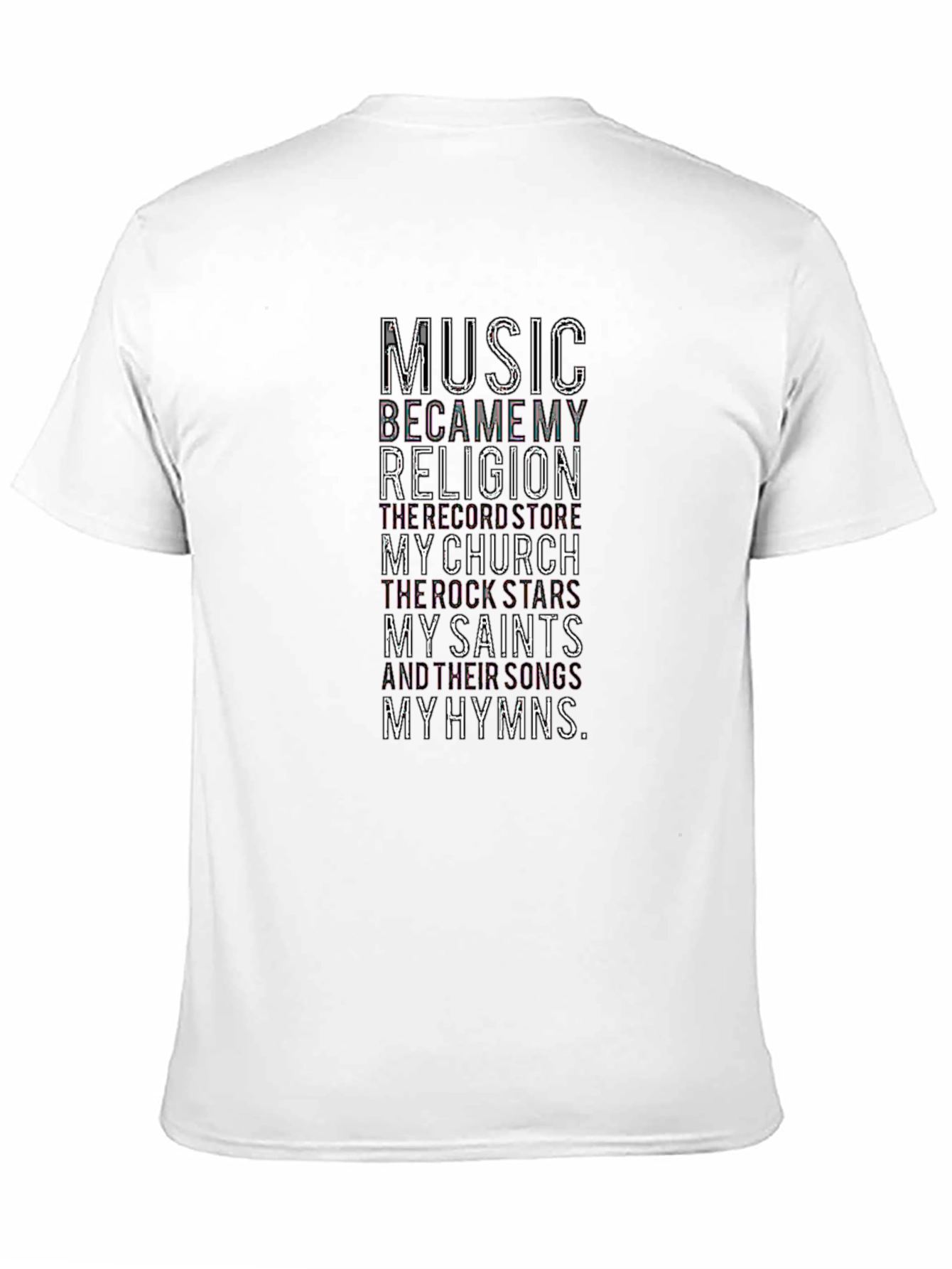 Music is My Religion T-Shirt - Stylish Graphic Tee