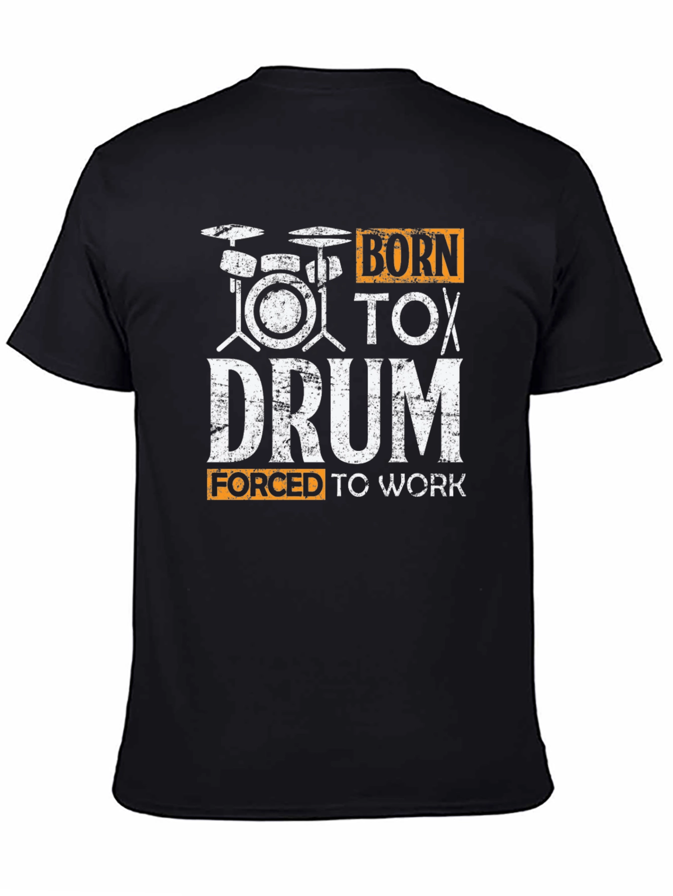 Born to Drum T-Shirt - Funny Musician Tee