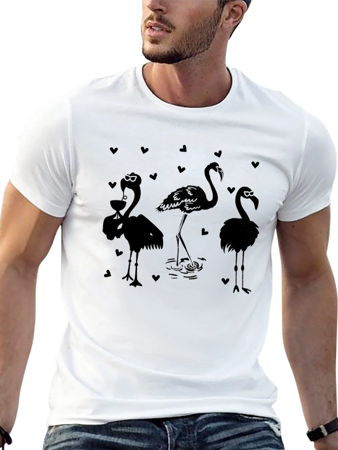 Flamingo Silhouettes T-Shirt