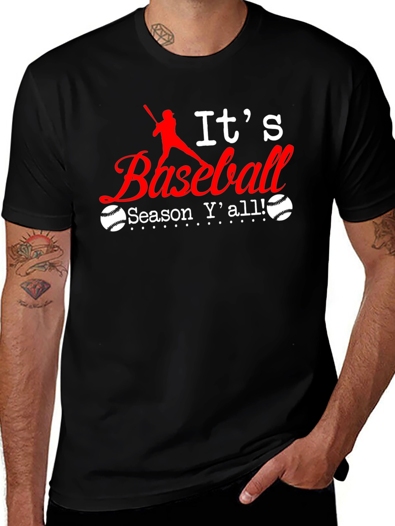 Its Baseball Season Yall T-Shirt
