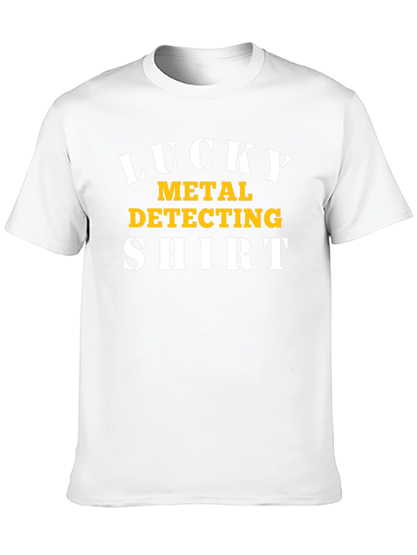 Lucky Metal Detecting T-Shirt - Black