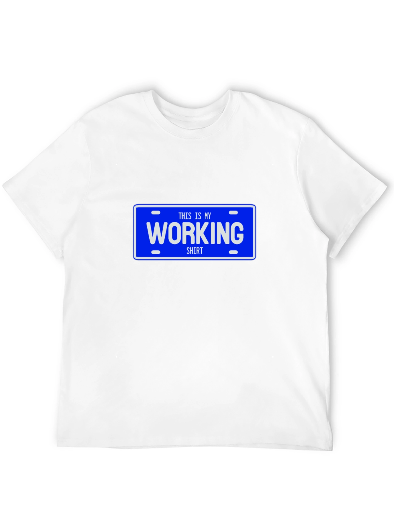 This Is My Working Shirt Novelty Tee