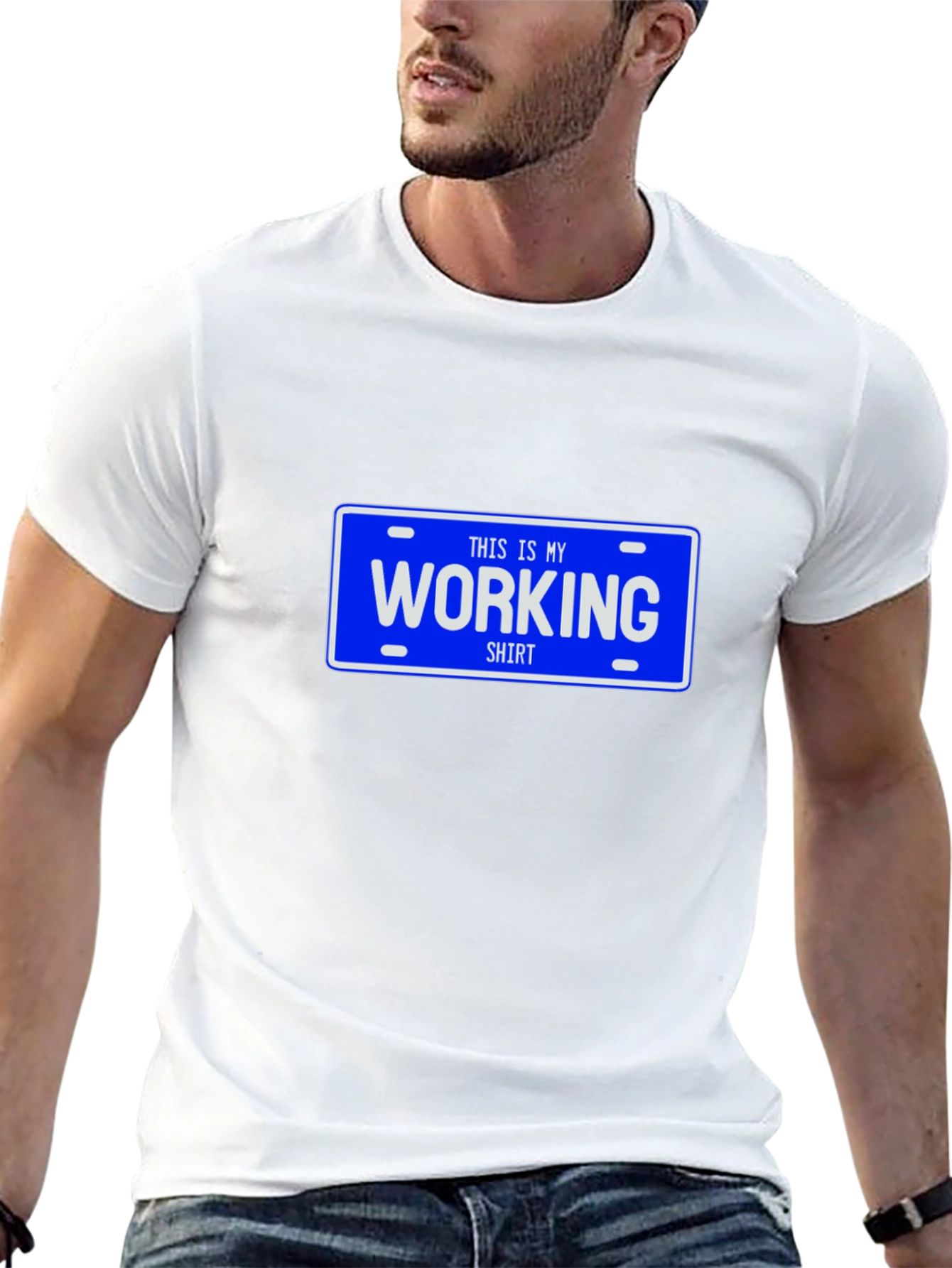 This Is My Working Shirt Novelty Tee