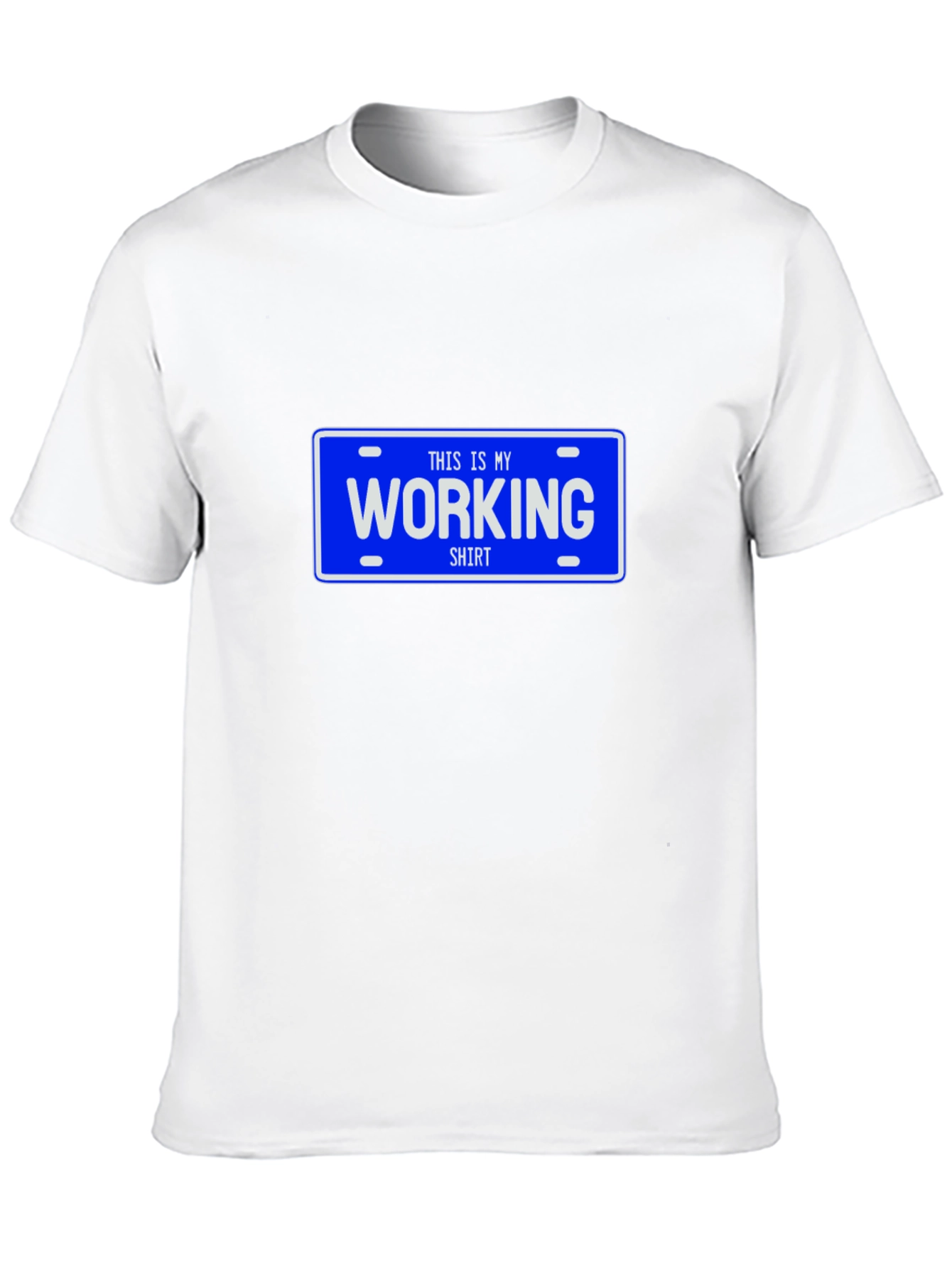 This Is My Working Shirt Novelty Tee