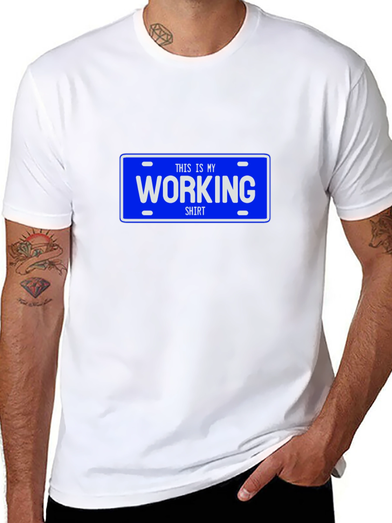 This Is My Working Shirt Novelty Tee
