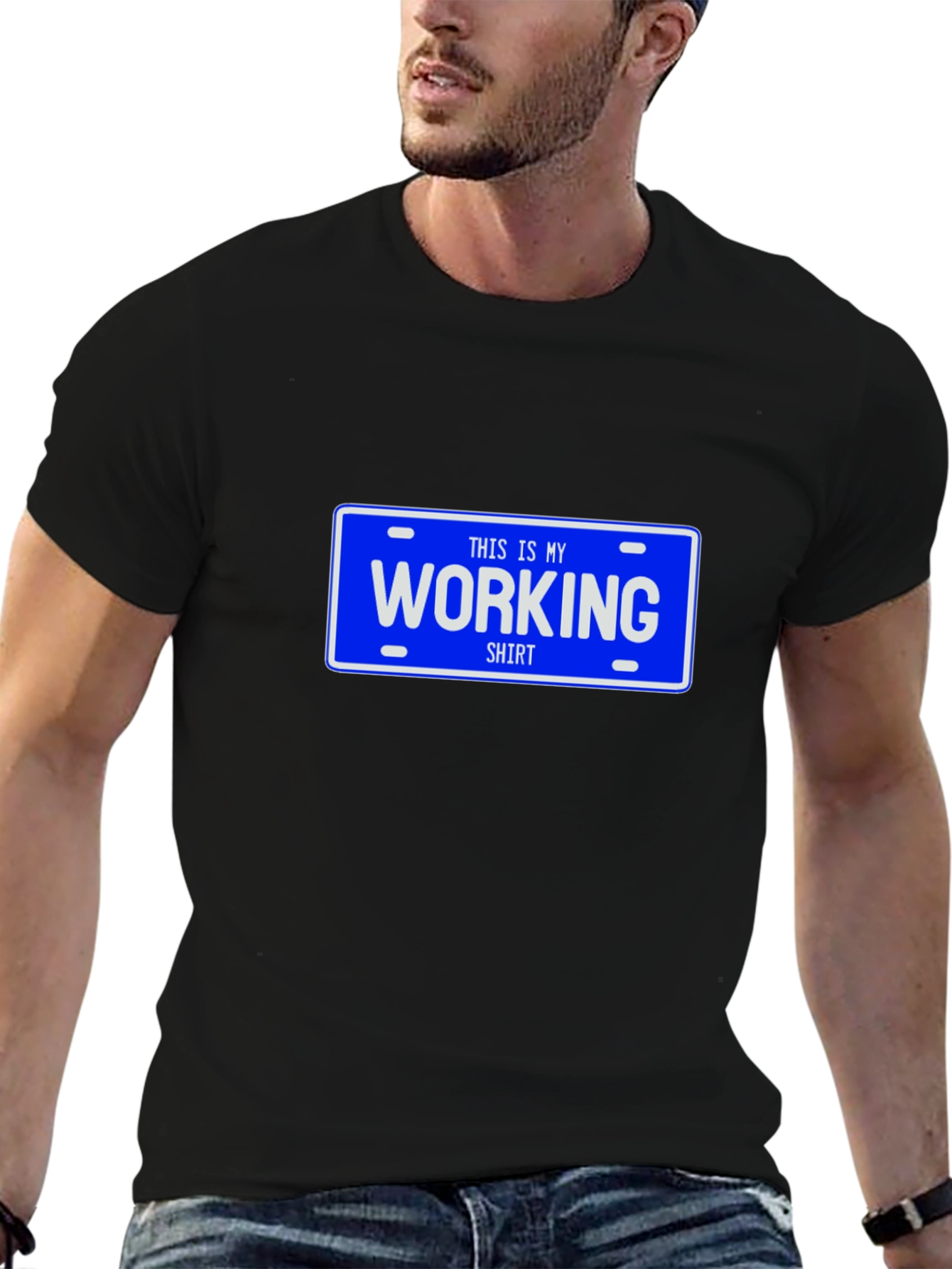 This Is My Working Shirt Novelty Tee