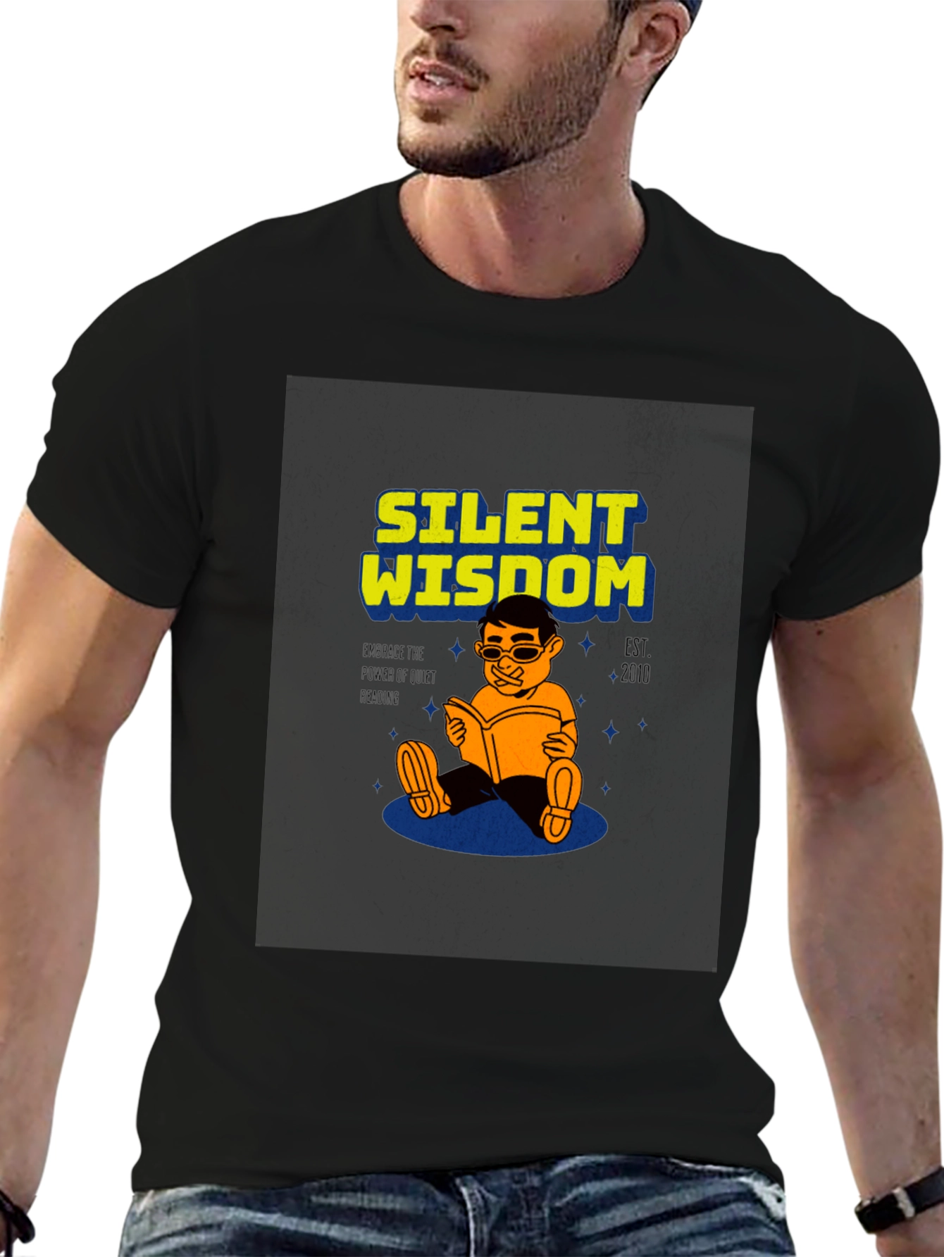 Silent Wisdom Graphic T-Shirt