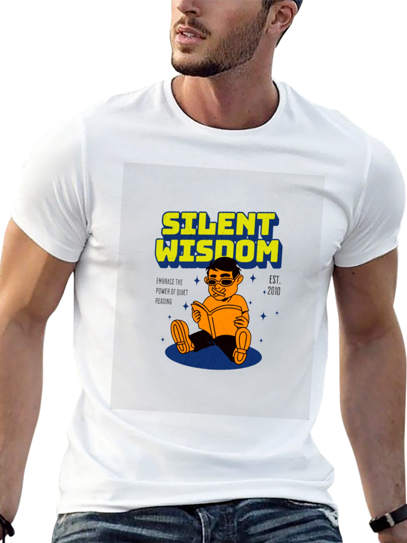 Silent Wisdom Graphic T-Shirt
