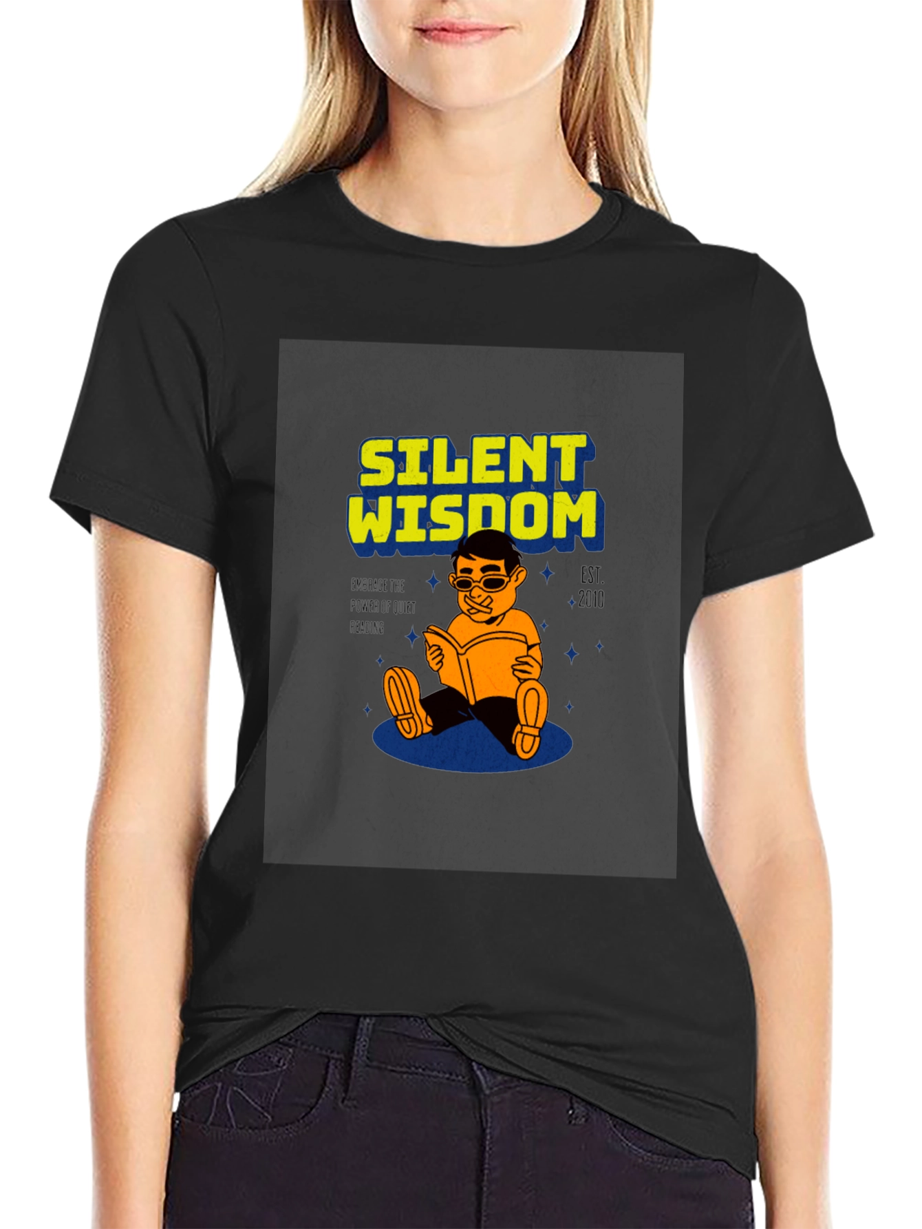 Silent Wisdom Graphic T-Shirt