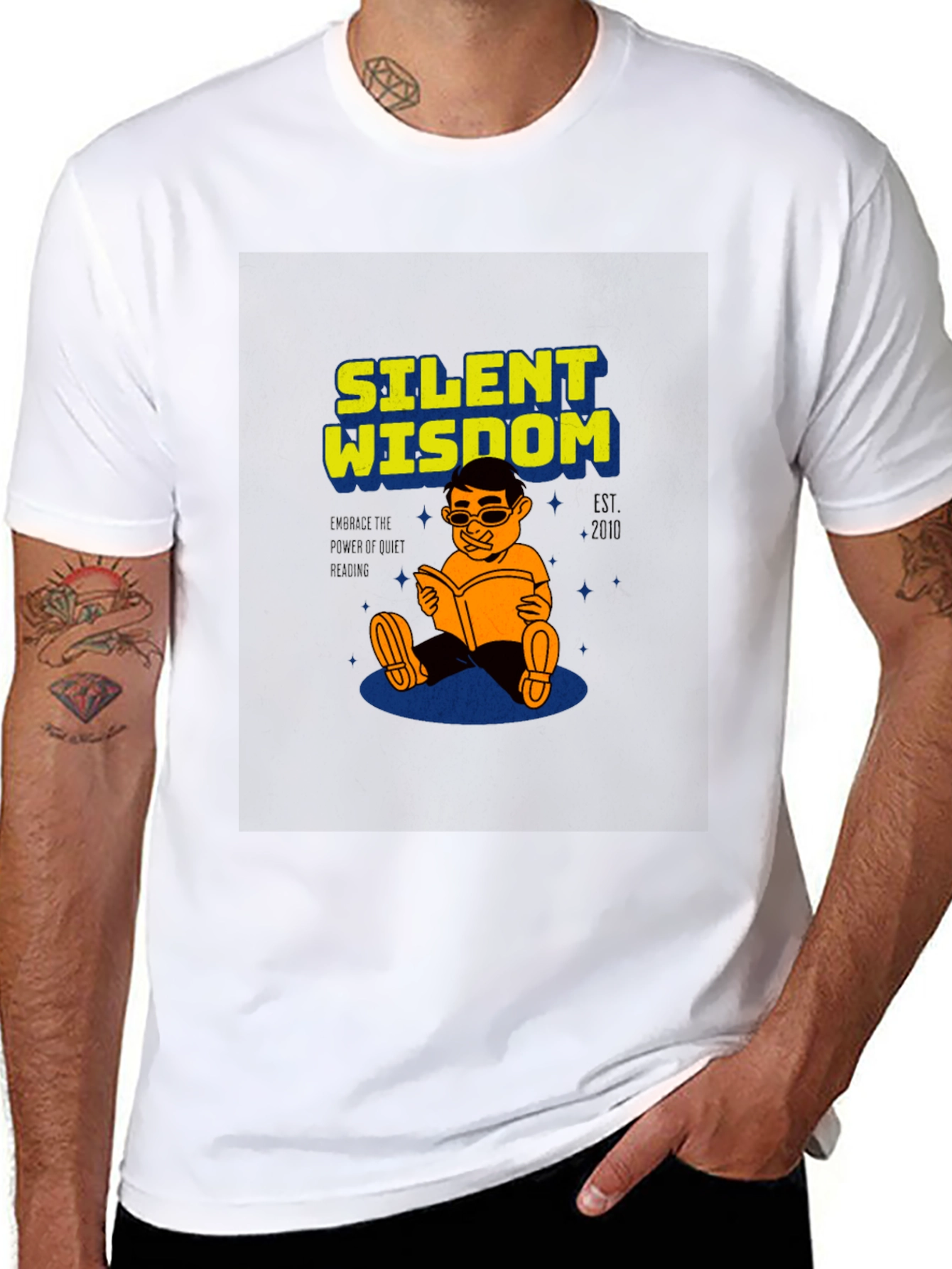 Silent Wisdom Graphic T-Shirt