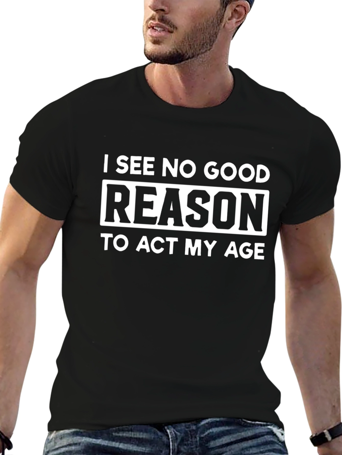 Funny I See No Good Reason Graphic T-Shirt