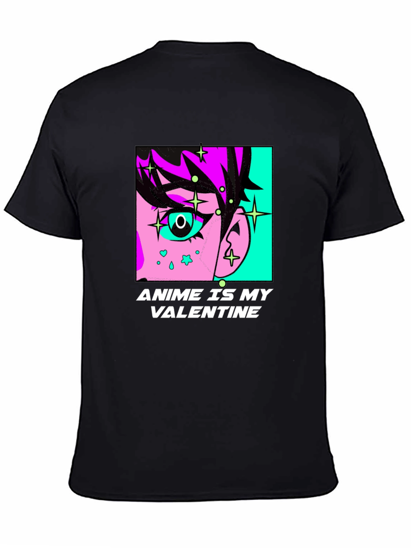 Anime Is My Valentine Graphic T-Shirt