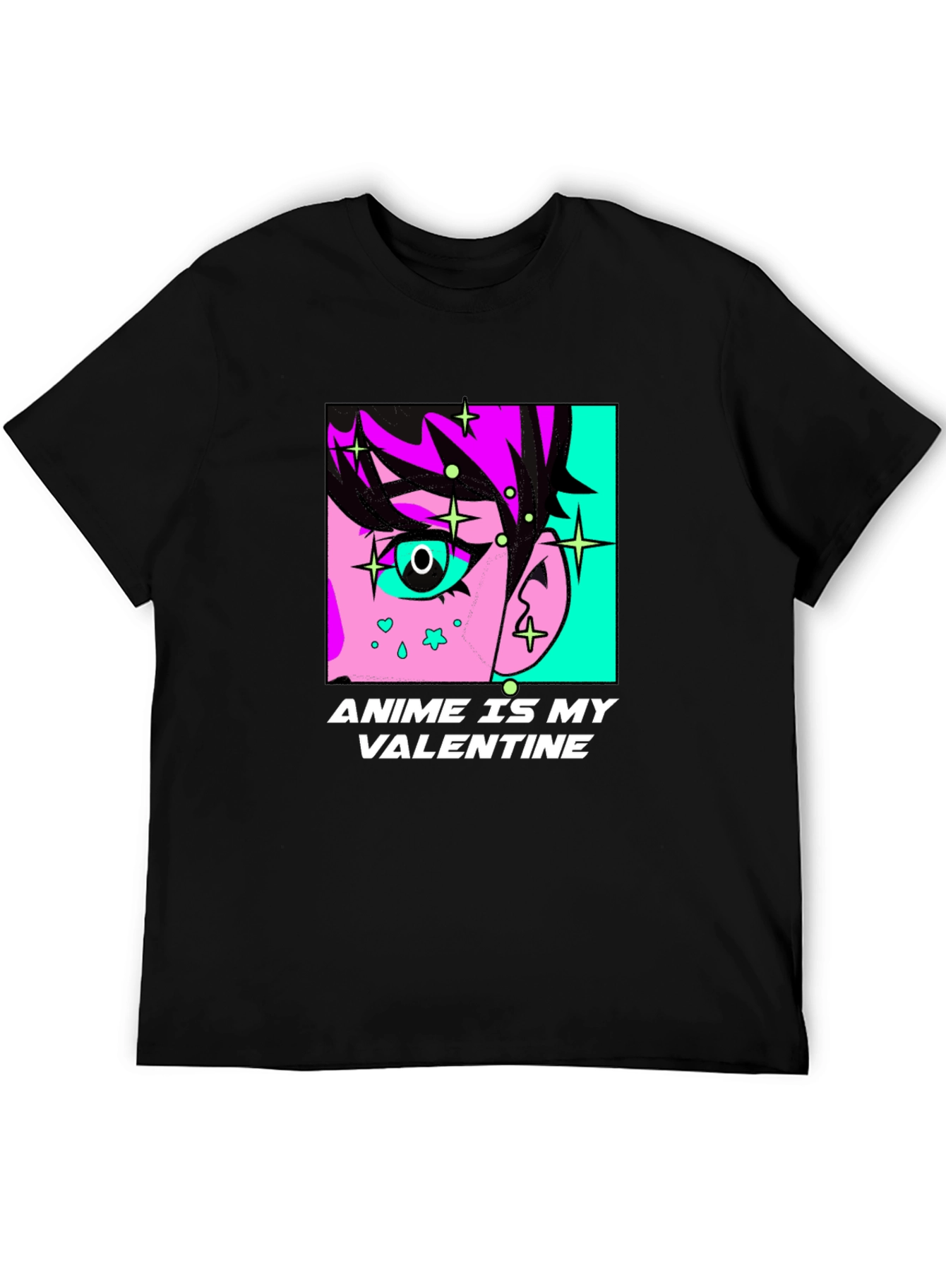 Anime Is My Valentine Graphic T-Shirt