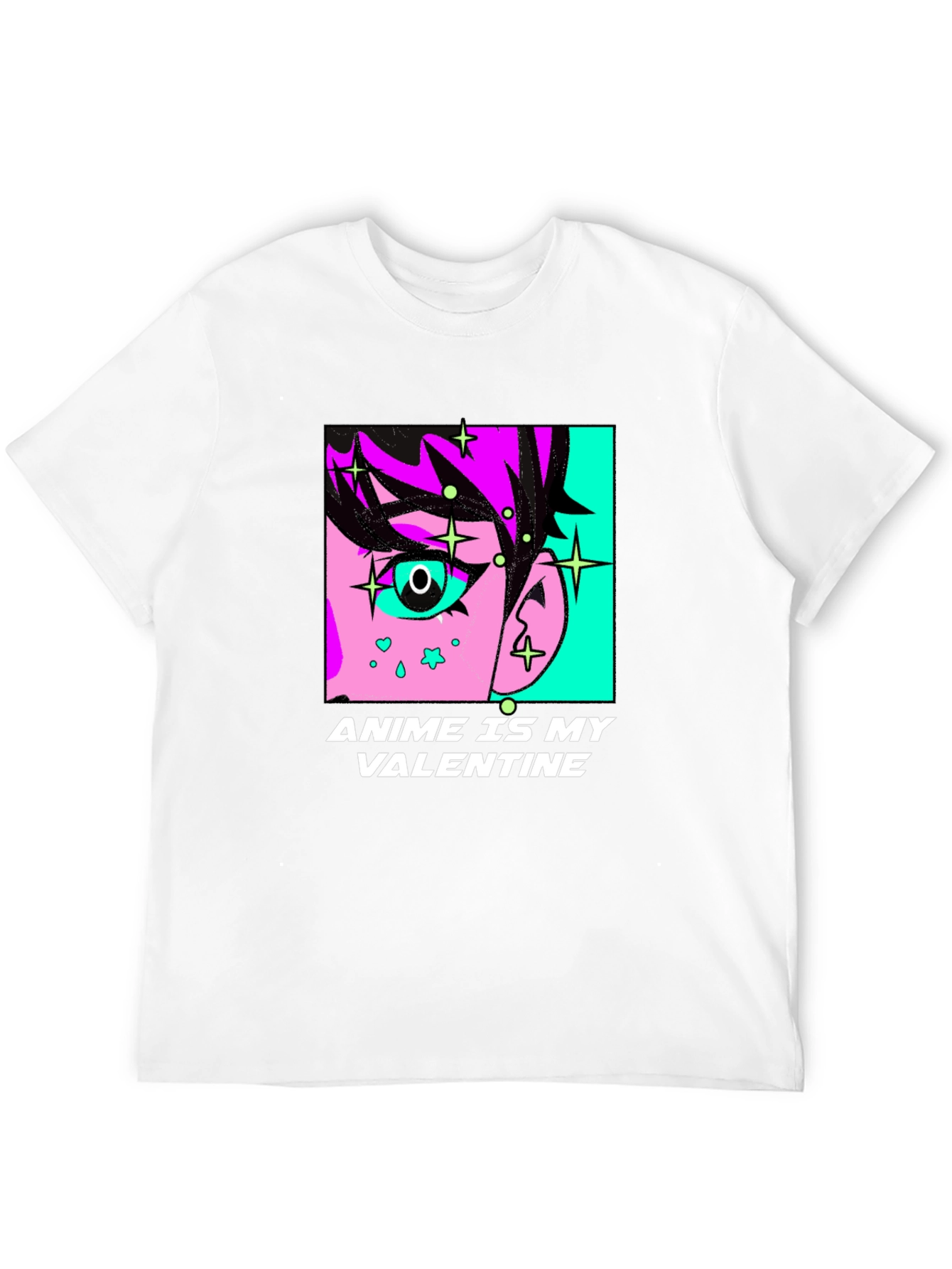 Anime Is My Valentine Graphic T-Shirt