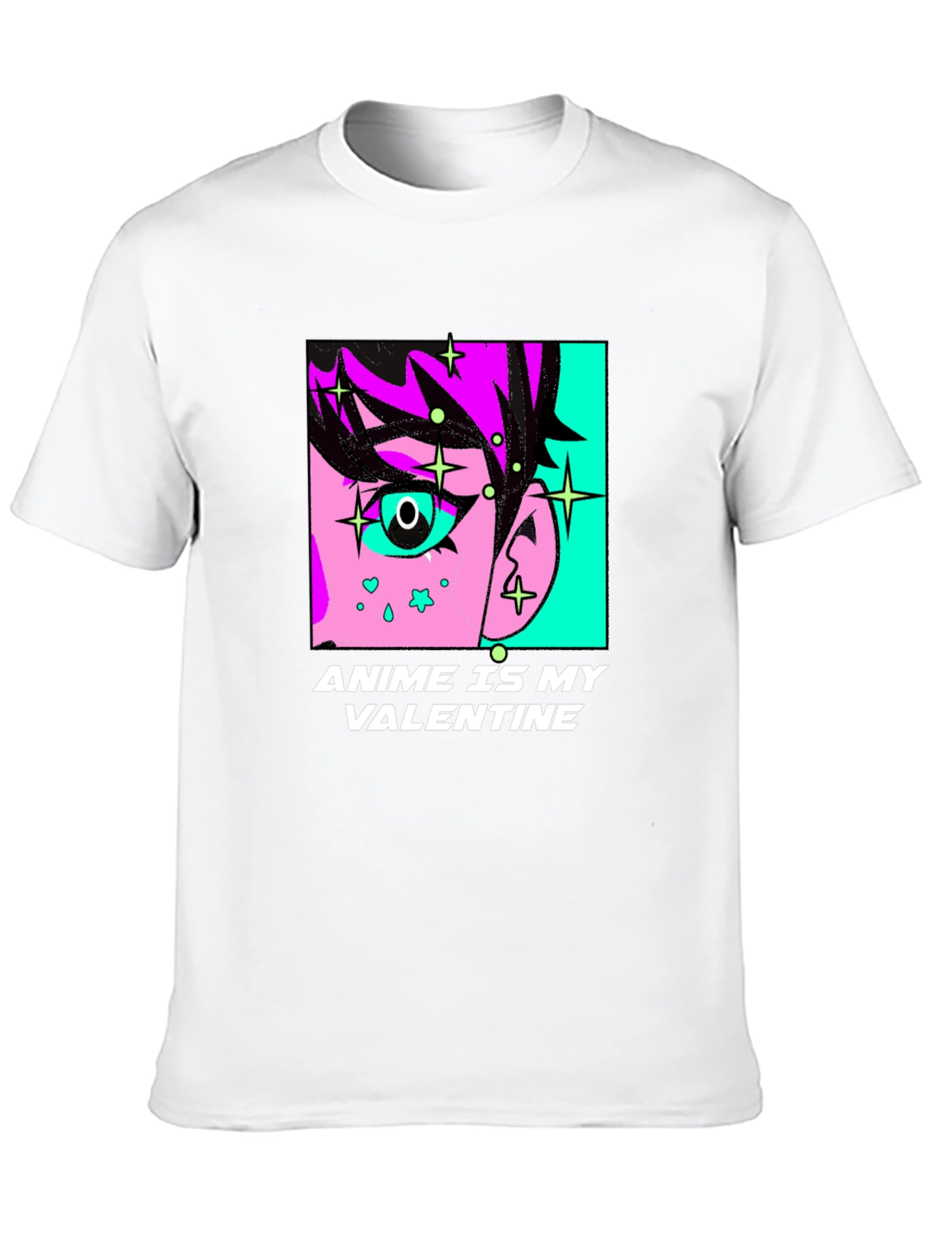 Anime Is My Valentine Graphic T-Shirt