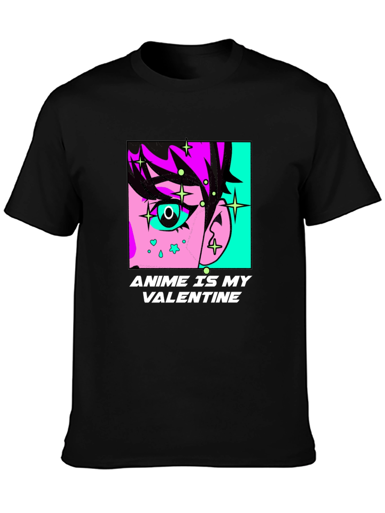 Anime Is My Valentine Graphic T-Shirt