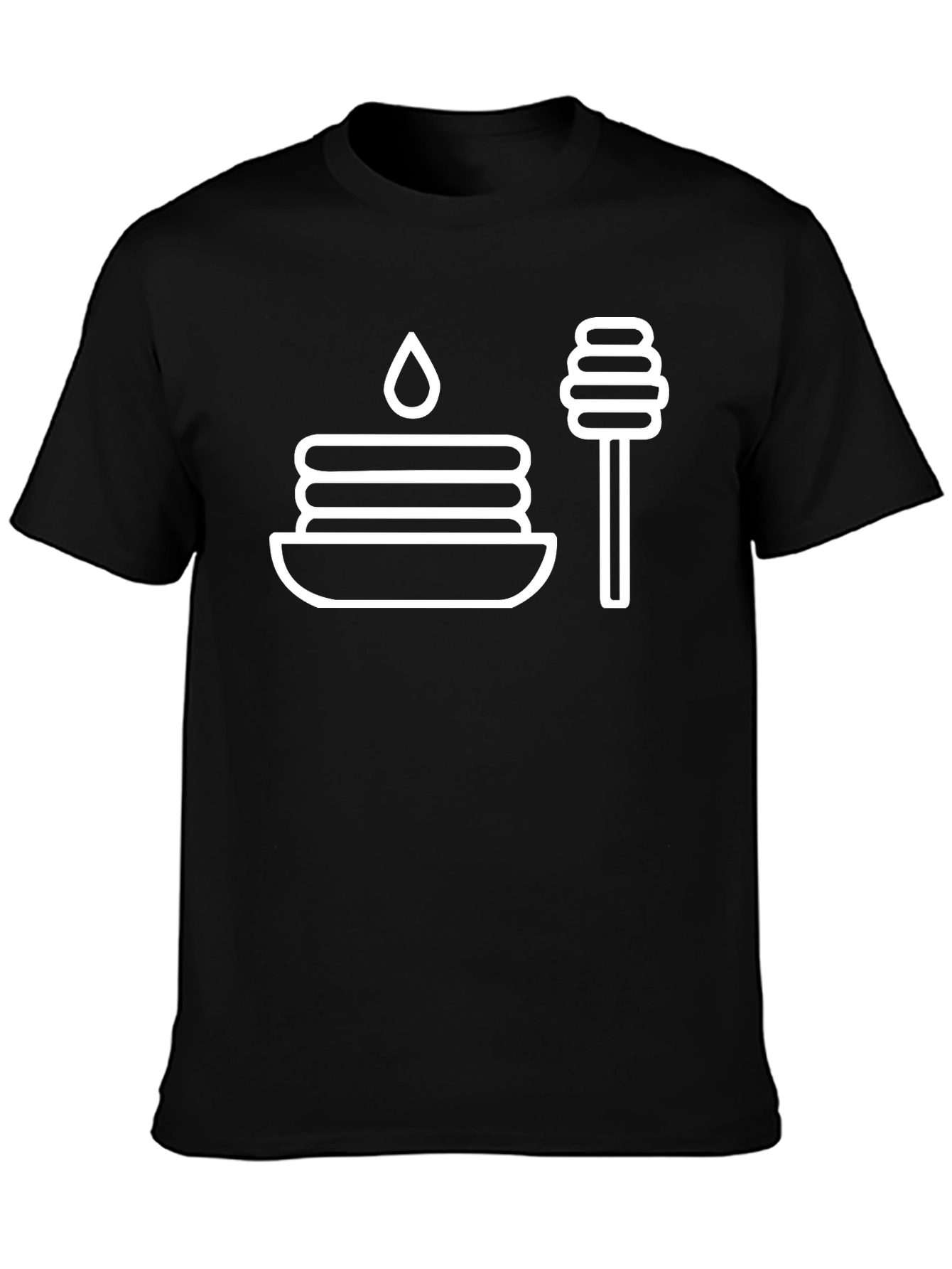 Pancake Graphic Tee - Breakfast Lovers T-Shirt