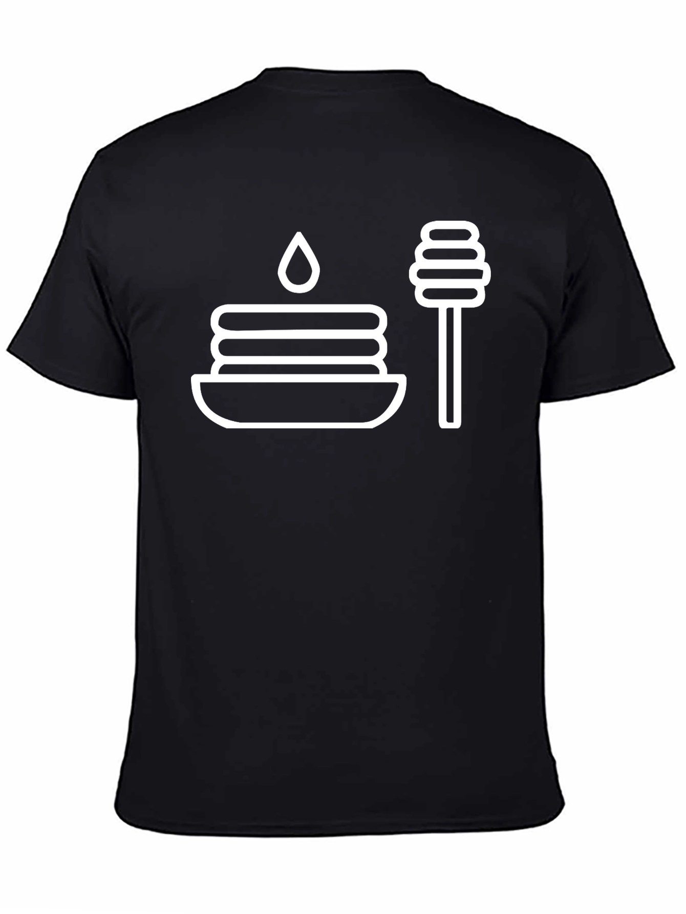 Pancake Graphic Tee - Breakfast Lovers T-Shirt