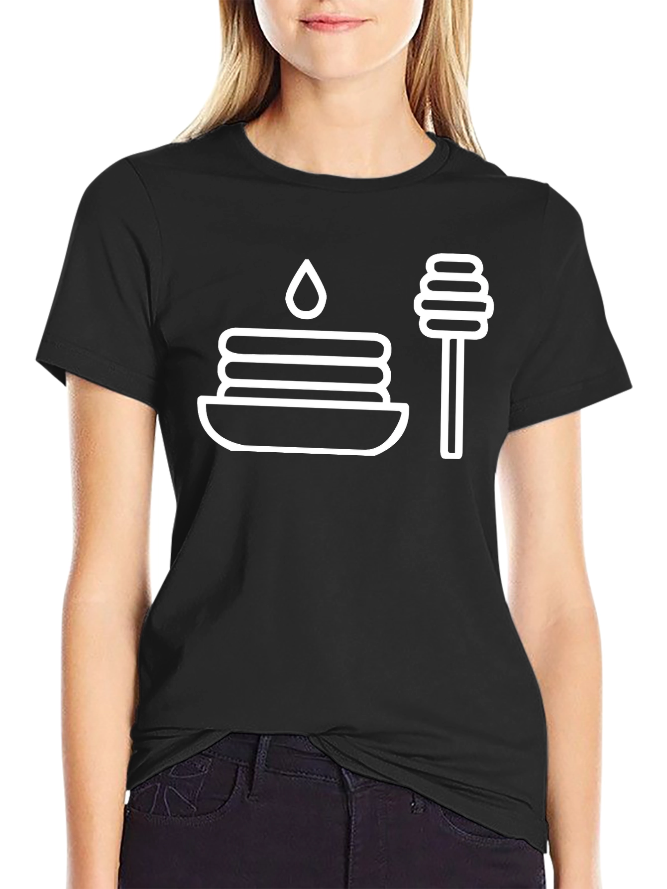 Pancake Graphic Tee - Breakfast Lovers T-Shirt